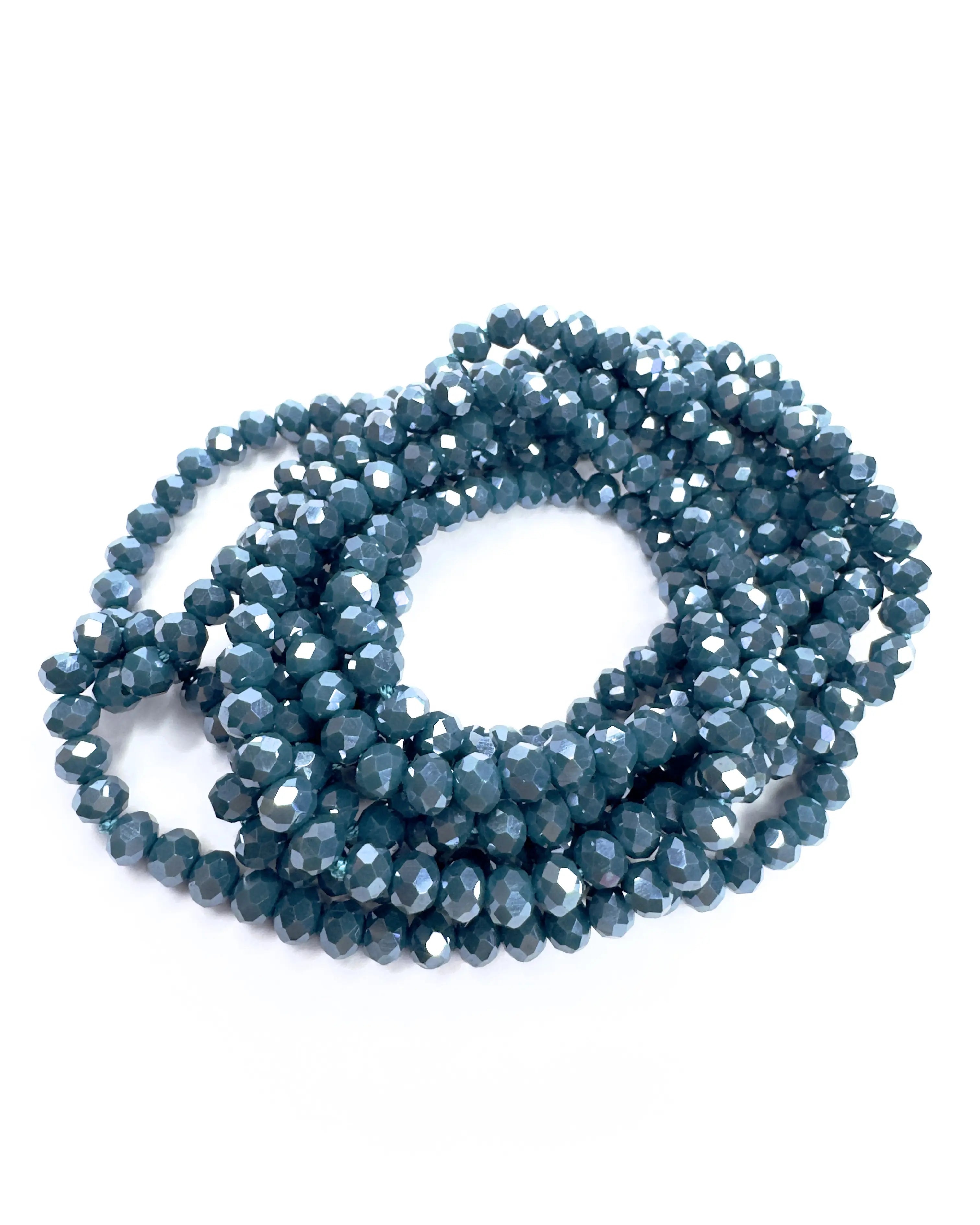 Collana Lunga in vetro cristallo Pure