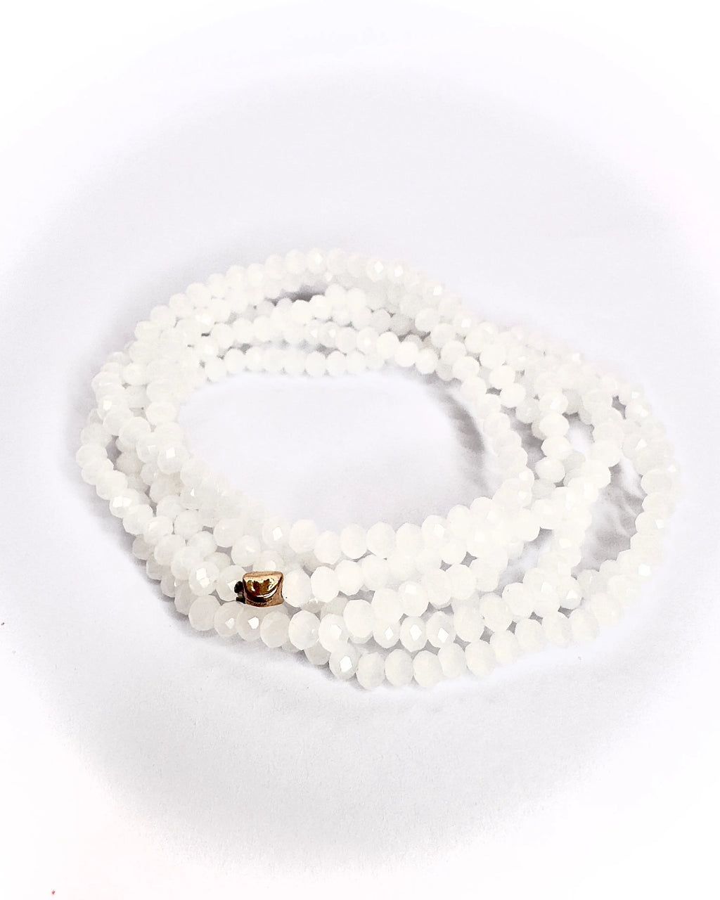 Collana lunga in vetro cristallo Essential
