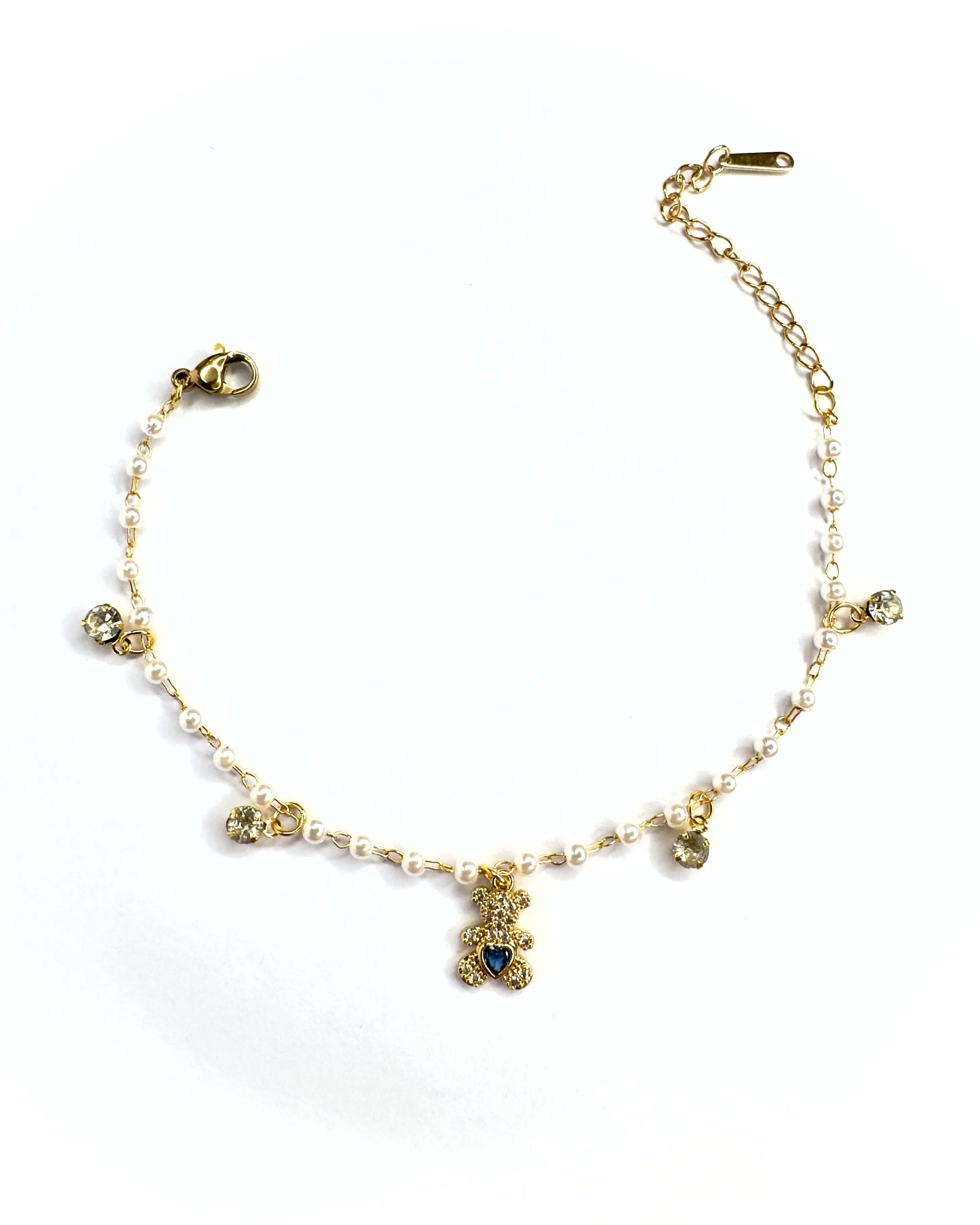 Bracciale teddy perline