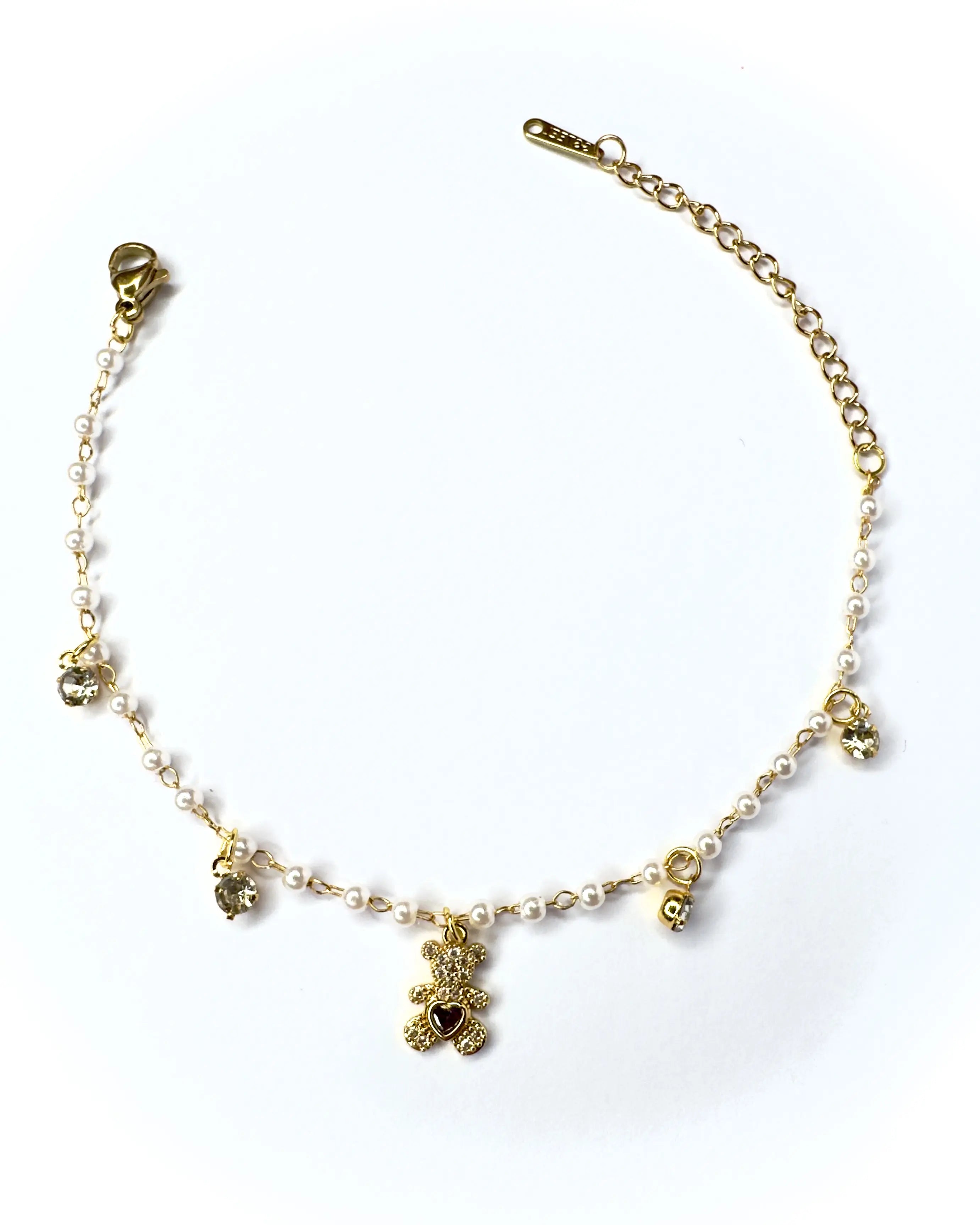 Bracciale teddy perline