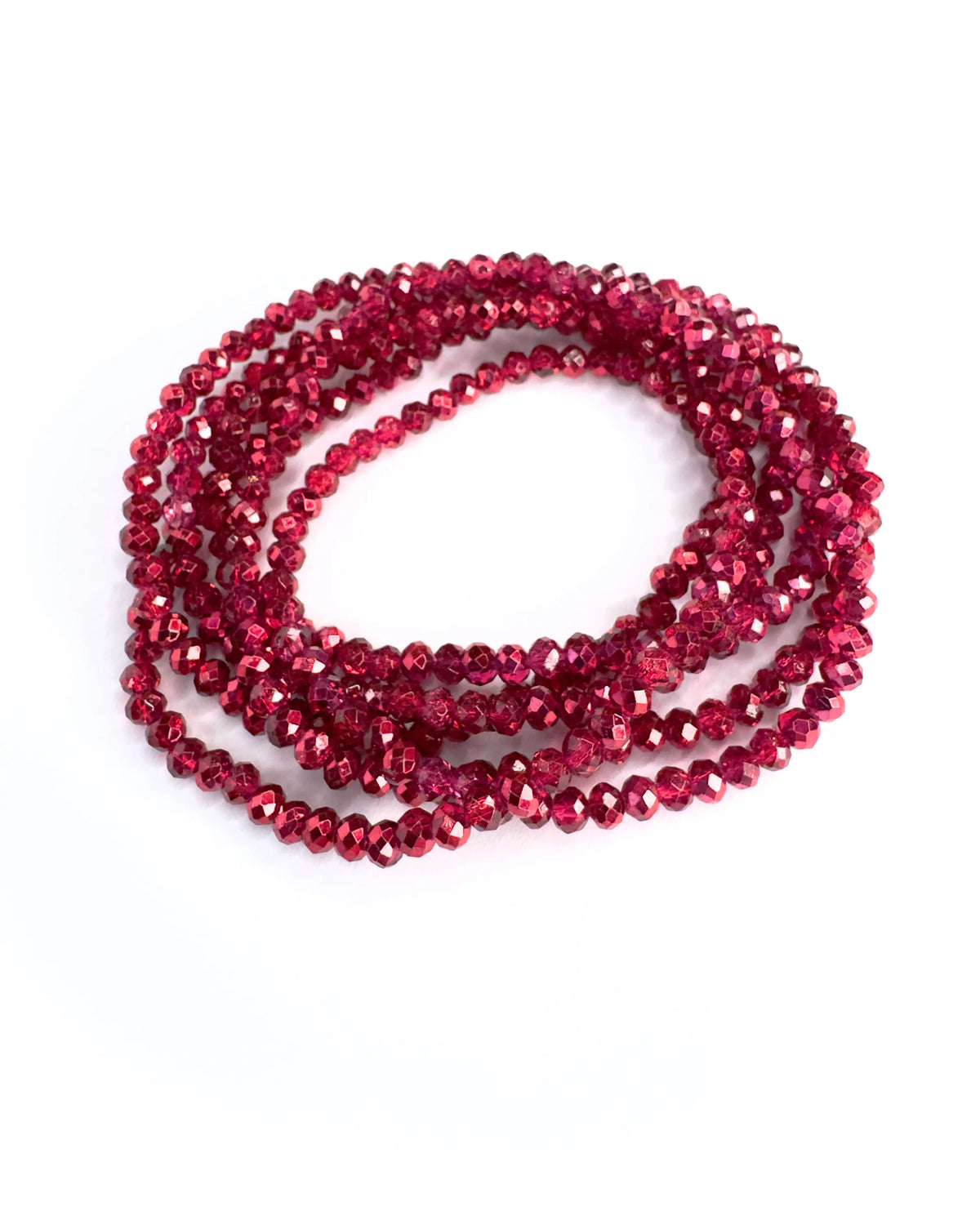 Collana lunga in vetro cristallo Essential