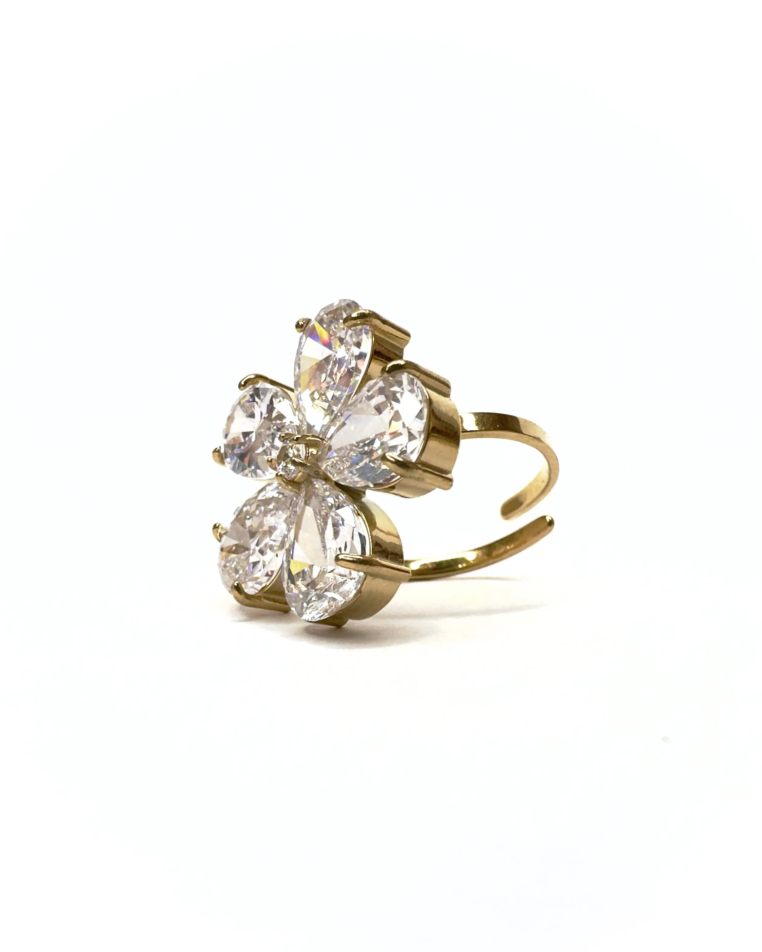 Anello Margherita pietre