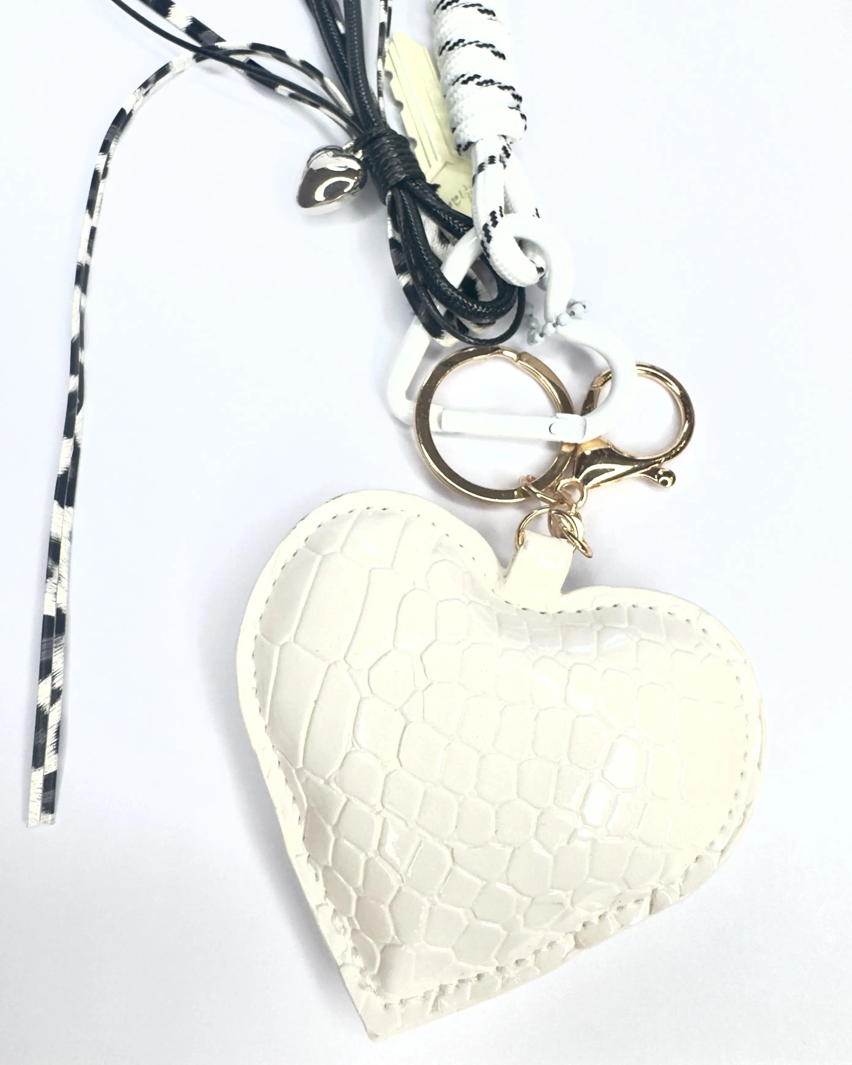 Portachiavi multi charms Cuore