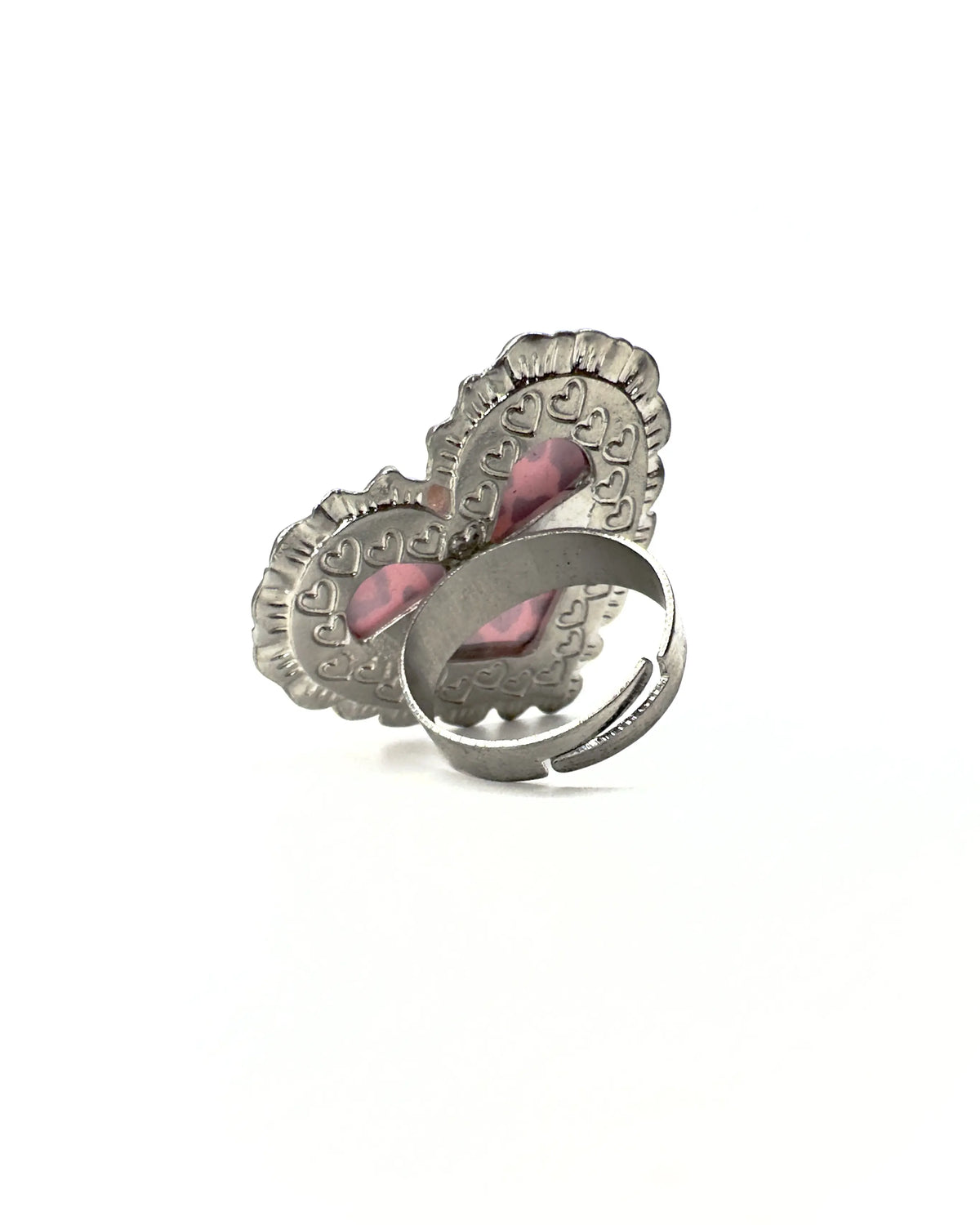 Anello cuore Leopardo