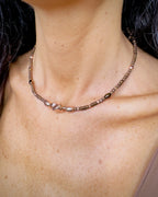 Collana Ematite Rosé