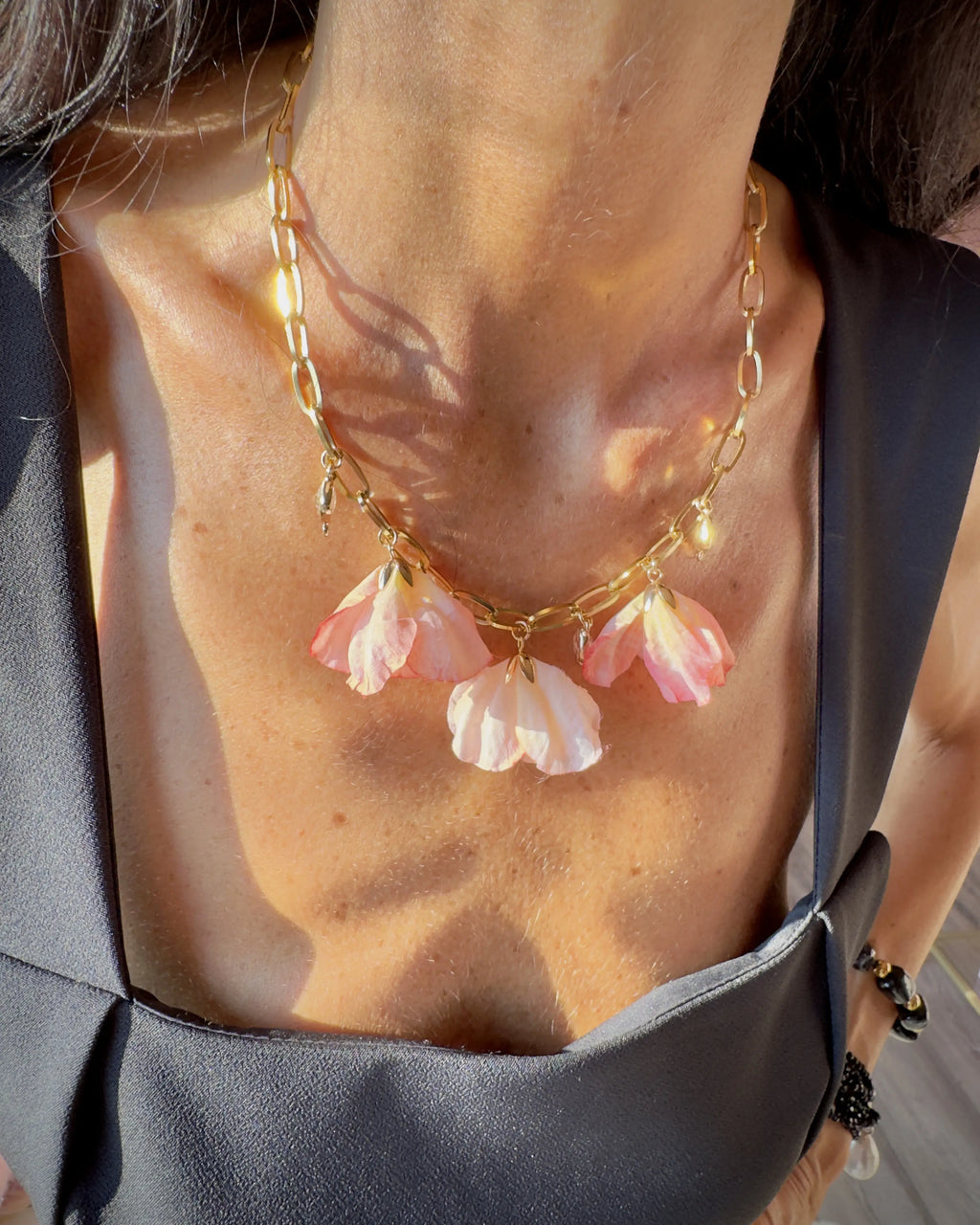 Collana Botanic riflessi di Petalo