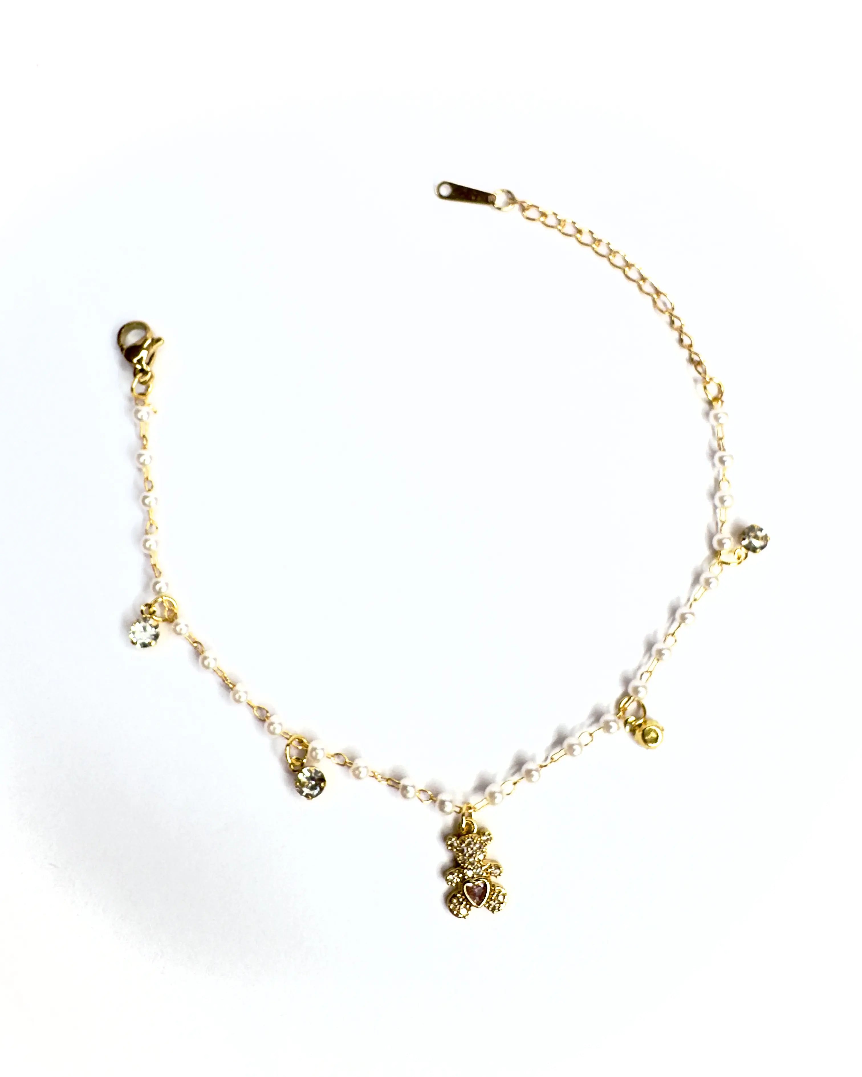 Bracciale teddy perline