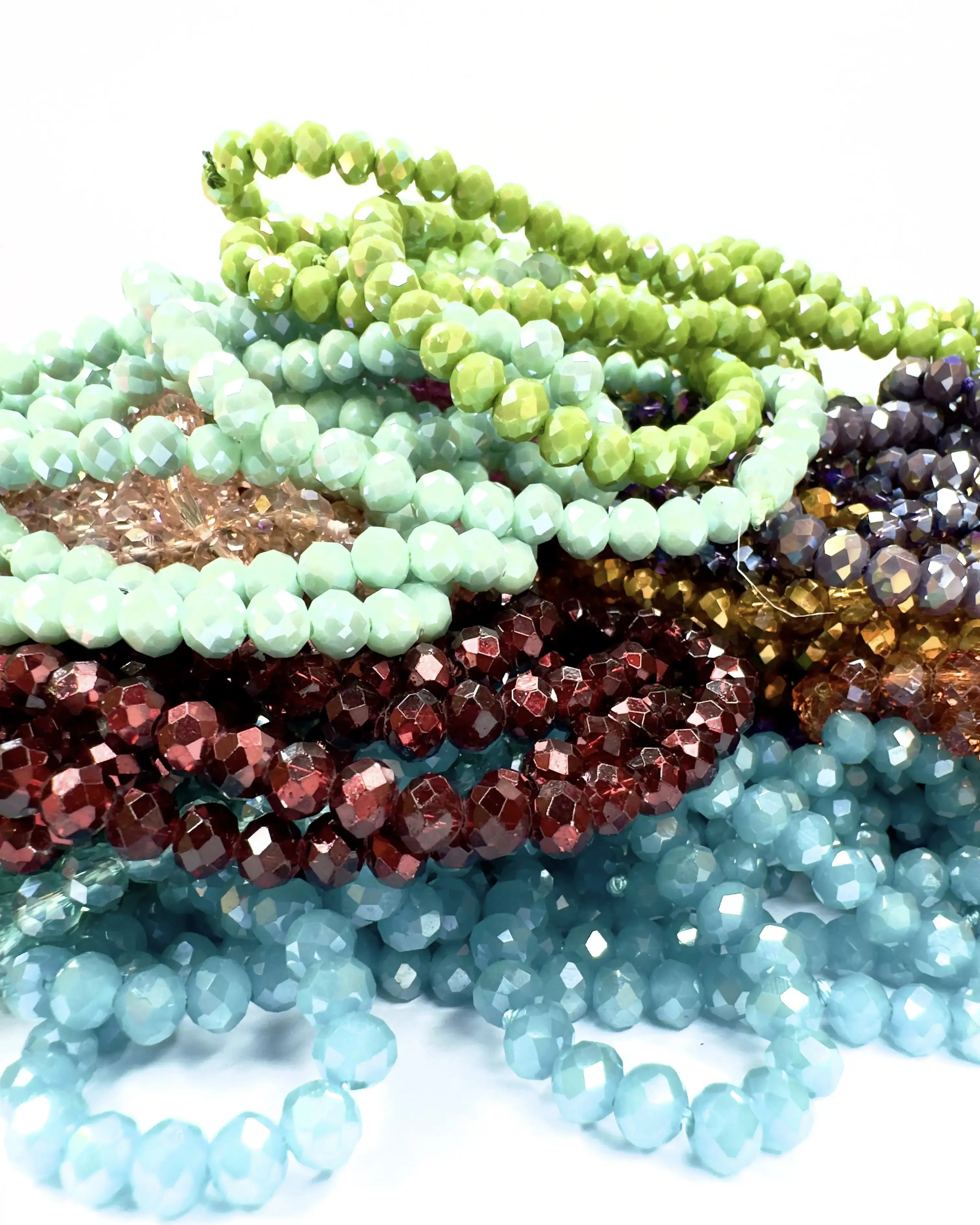 Collana Lunga in vetro cristallo Pure