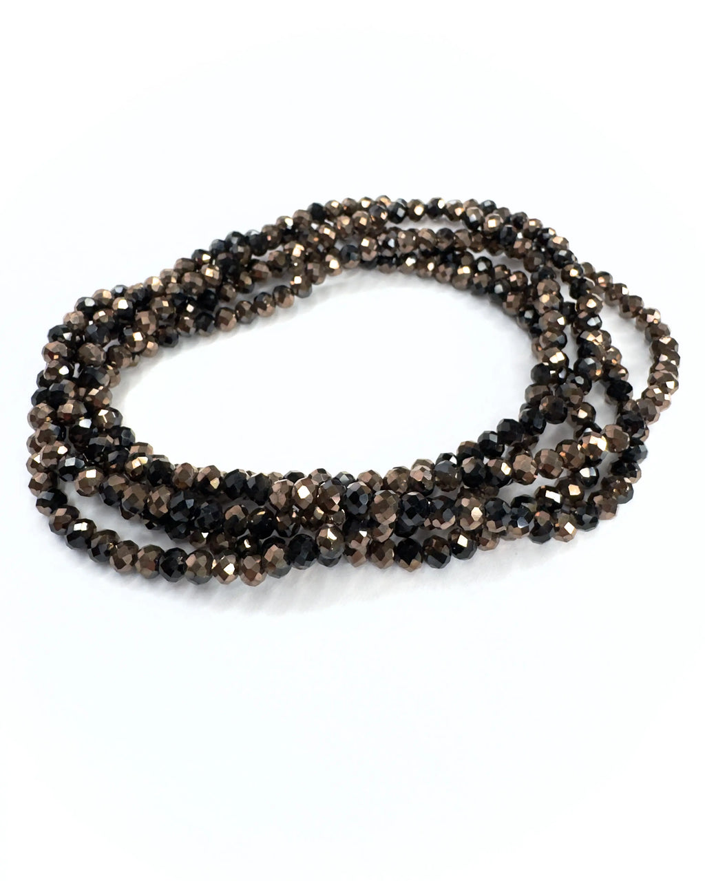 Collana lunga in vetro cristallo Essential
