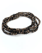 Collana lunga in vetro cristallo Essential
