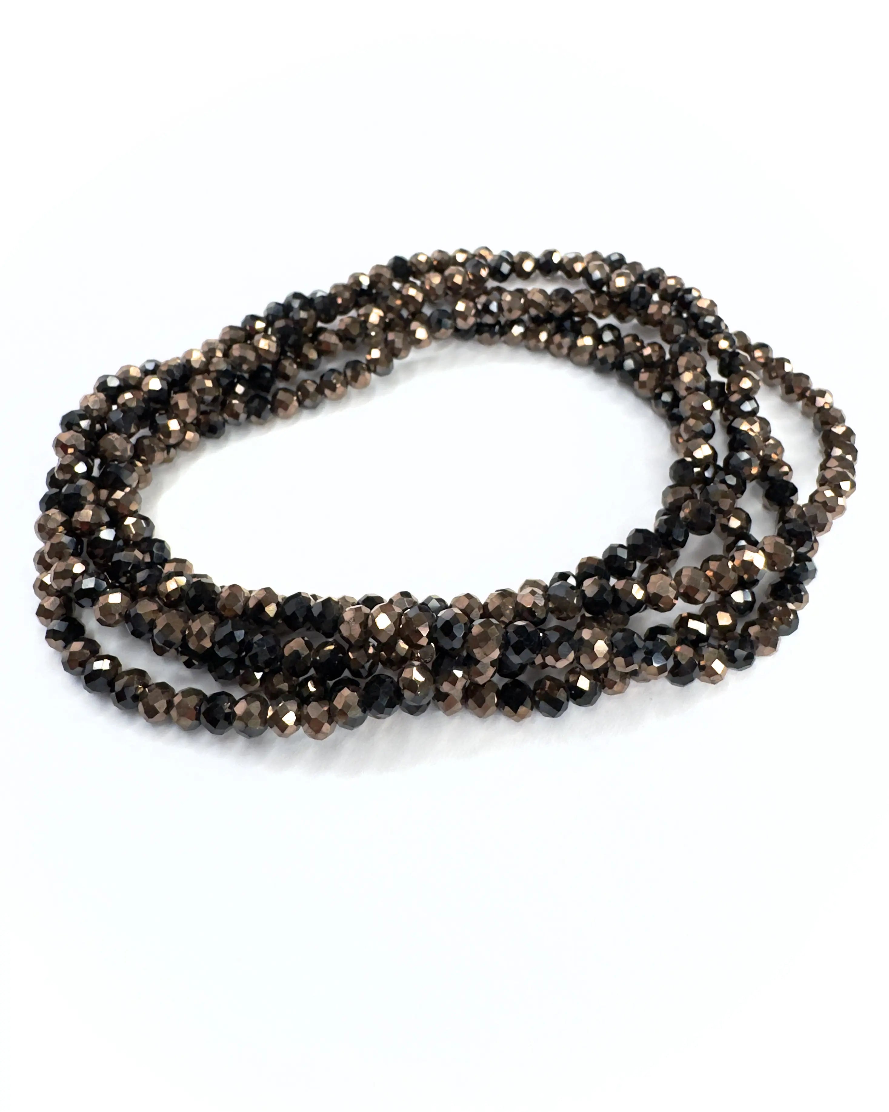 Collana lunga in vetro cristallo Essential