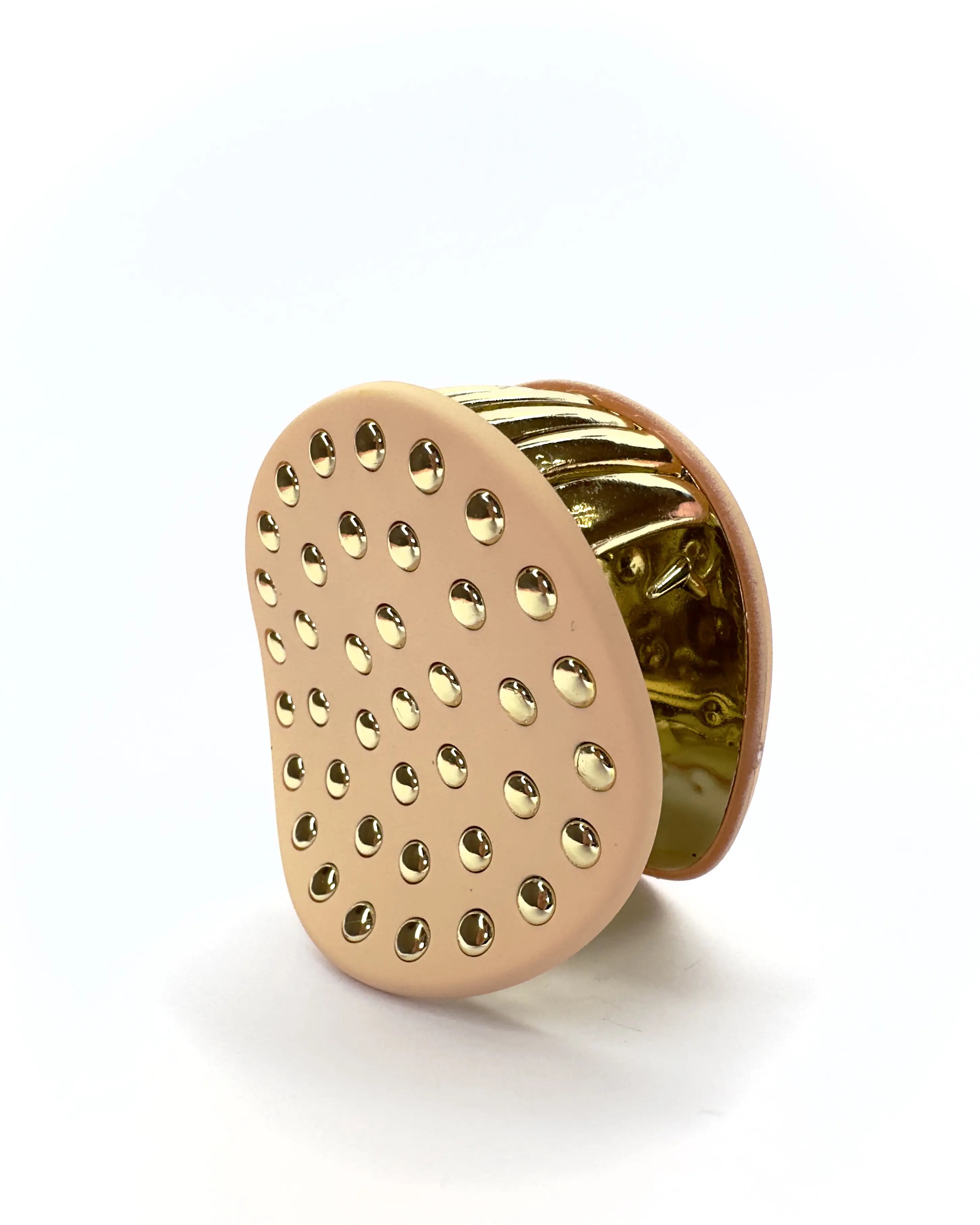 Pinza tonda con borchie