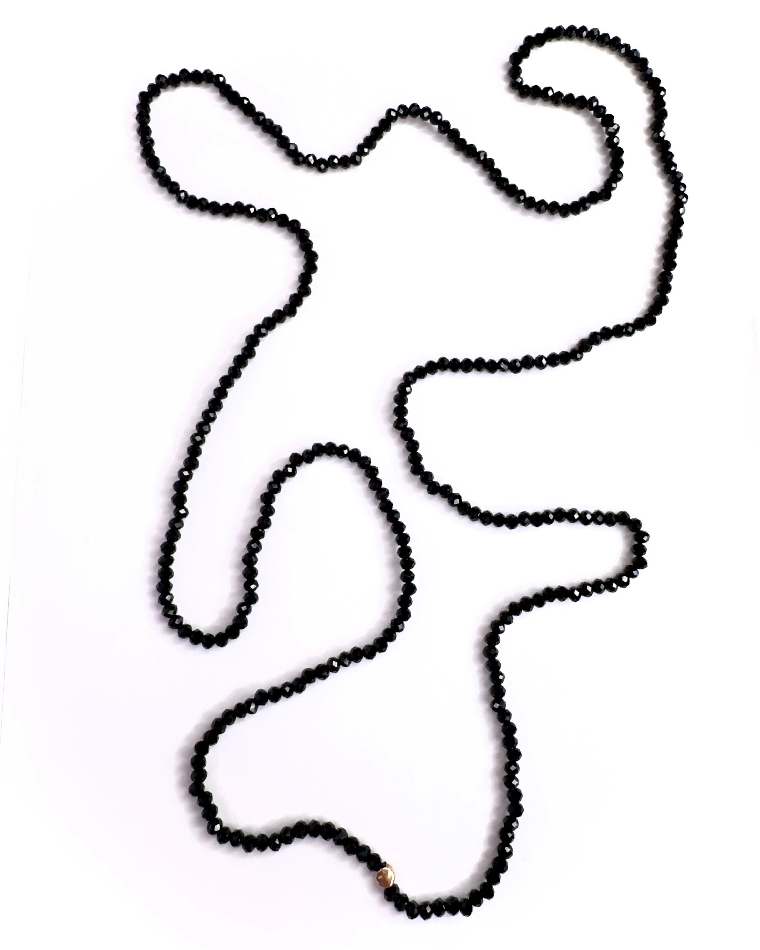 Collana lunga in vetro cristallo Essential