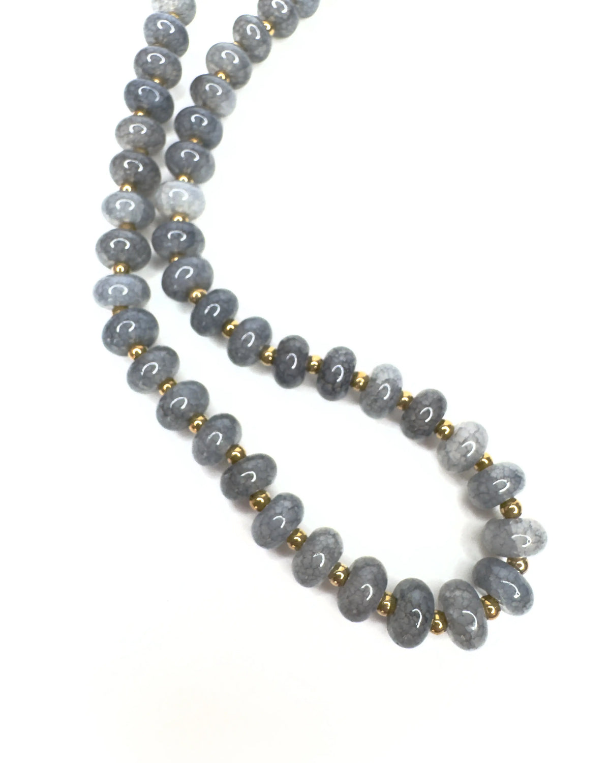 Collana girocollo rondelle Organic