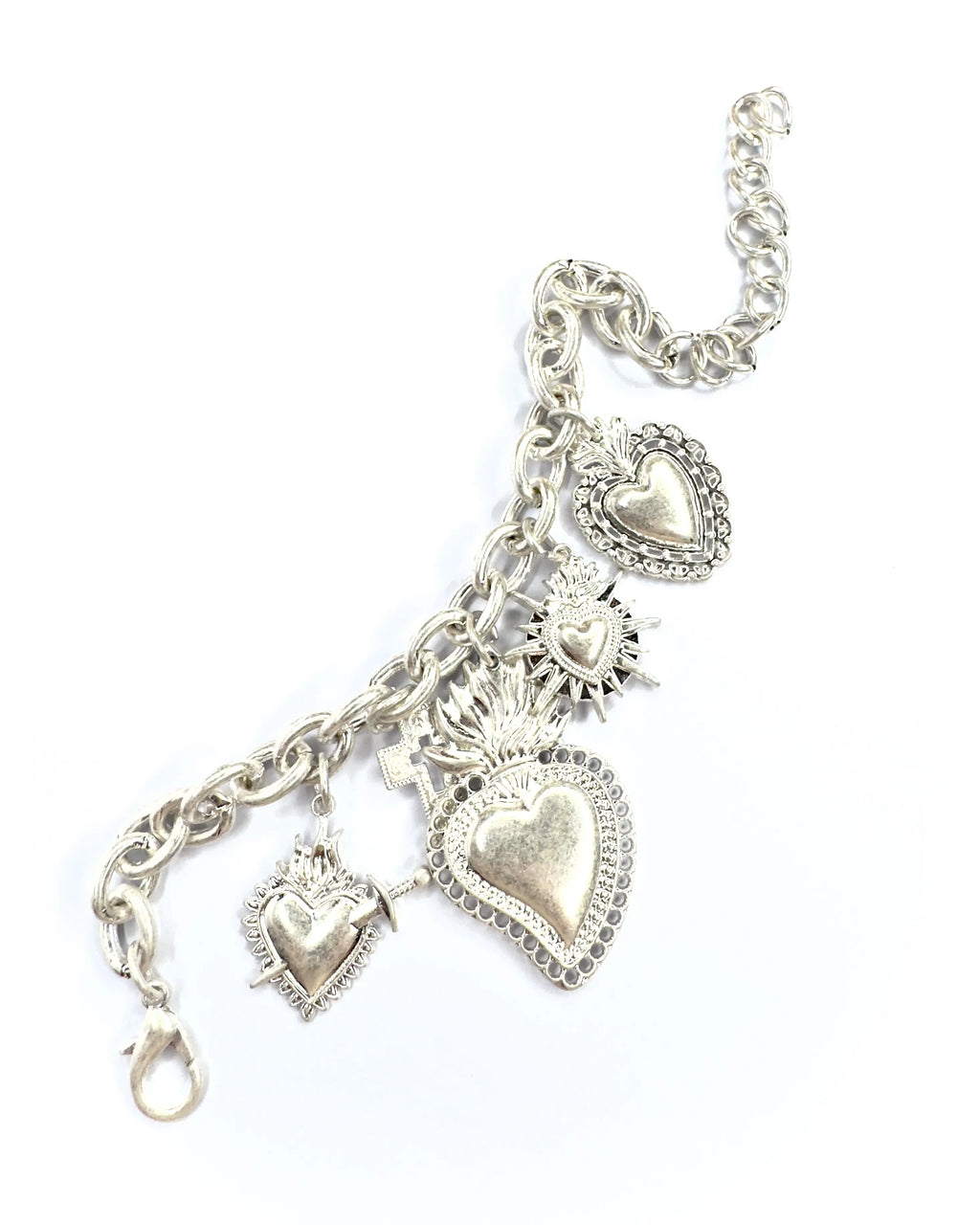 Bracciale Cuore Votivo Catena