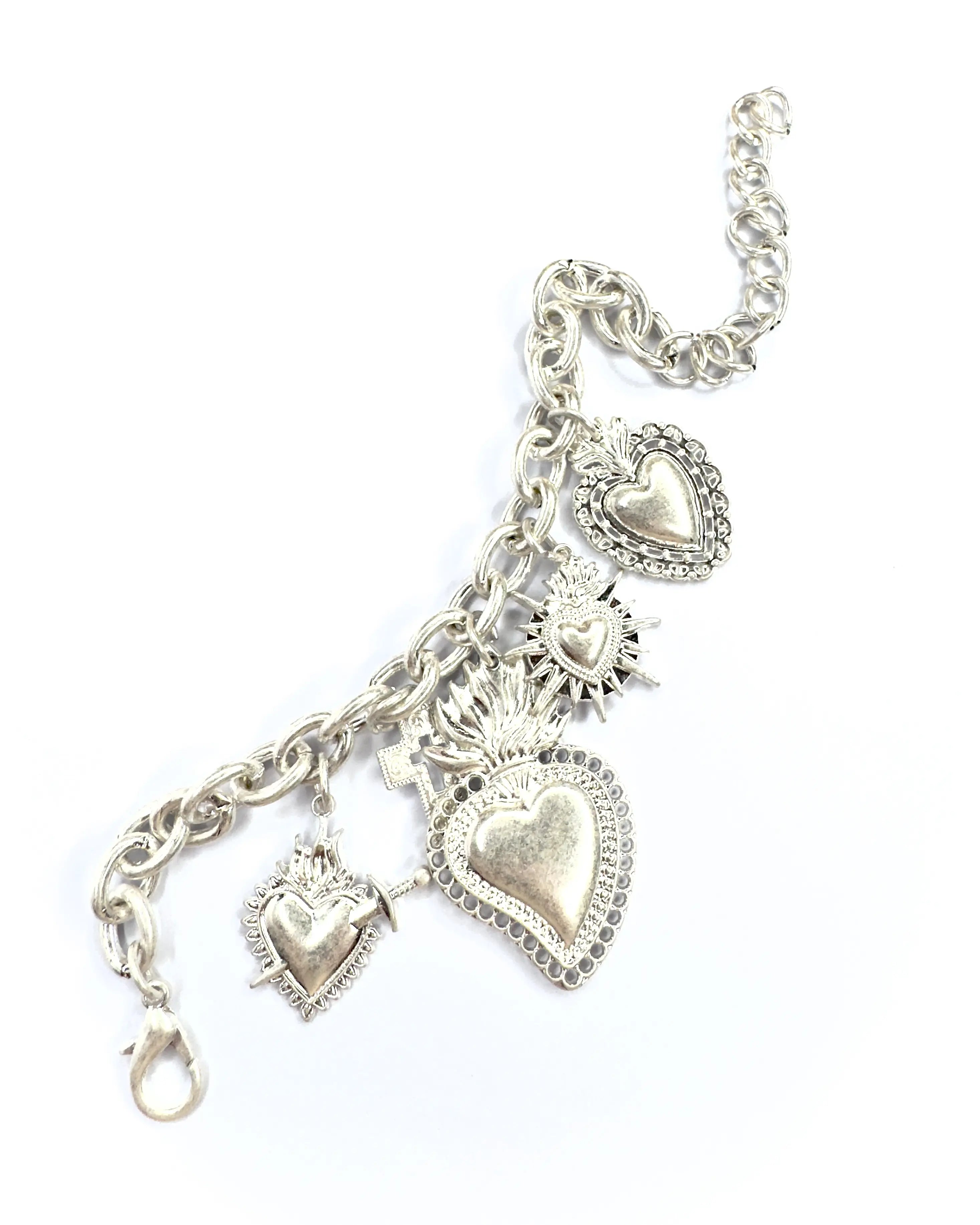 Bracciale Cuore Votivo Catena