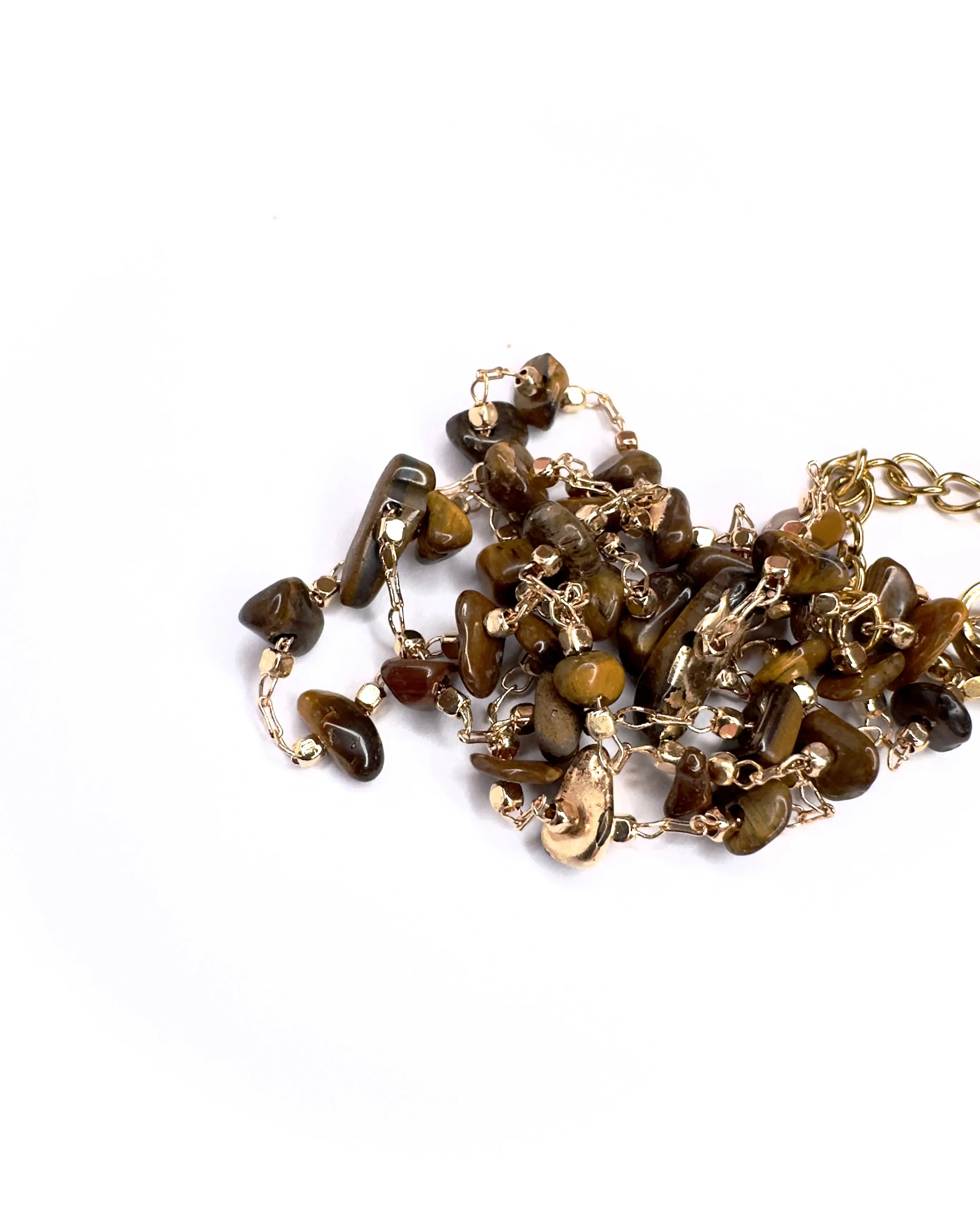 Collana girocollo pietrine chips