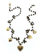 Collana Bisanzio Cuori Charms