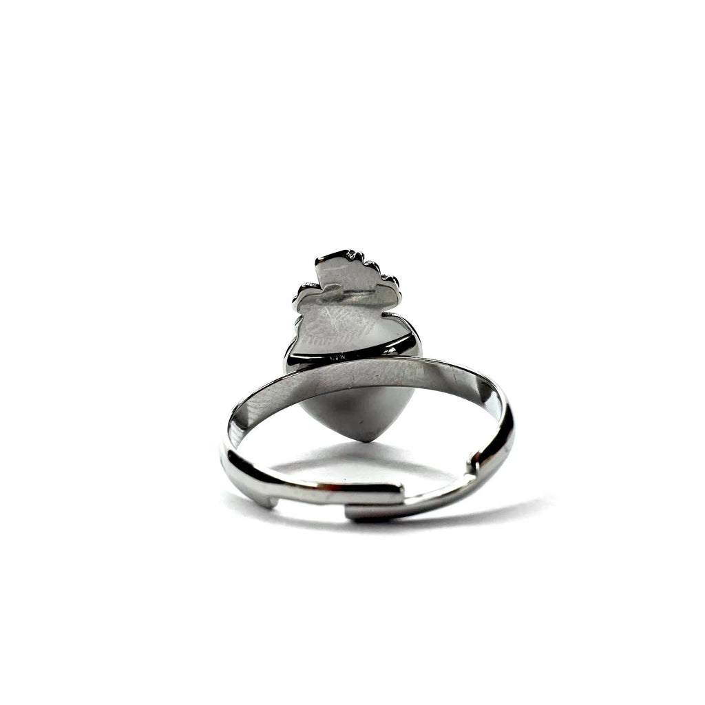 Anello cuore sacro