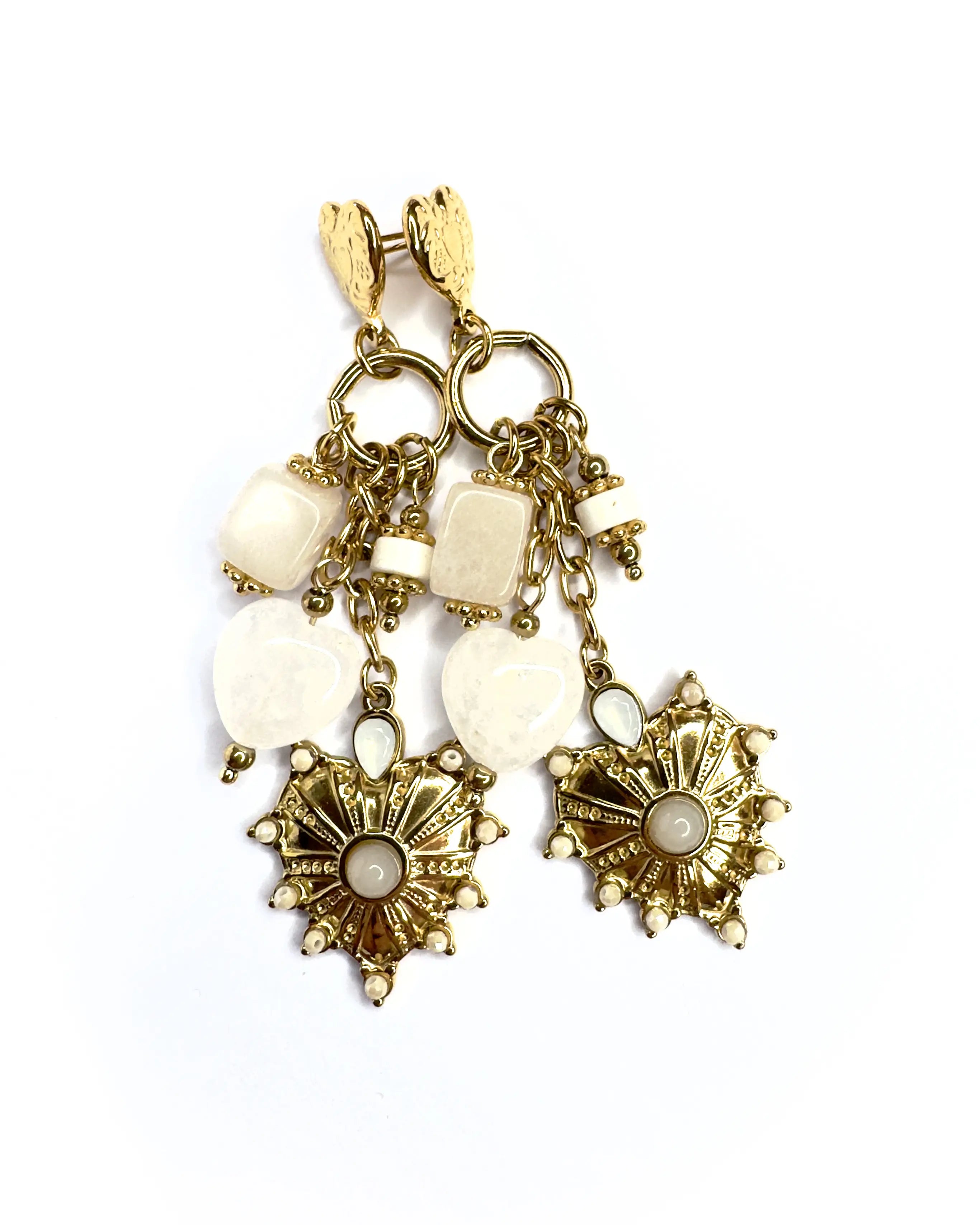 Orecchini Cuore grandioso charms