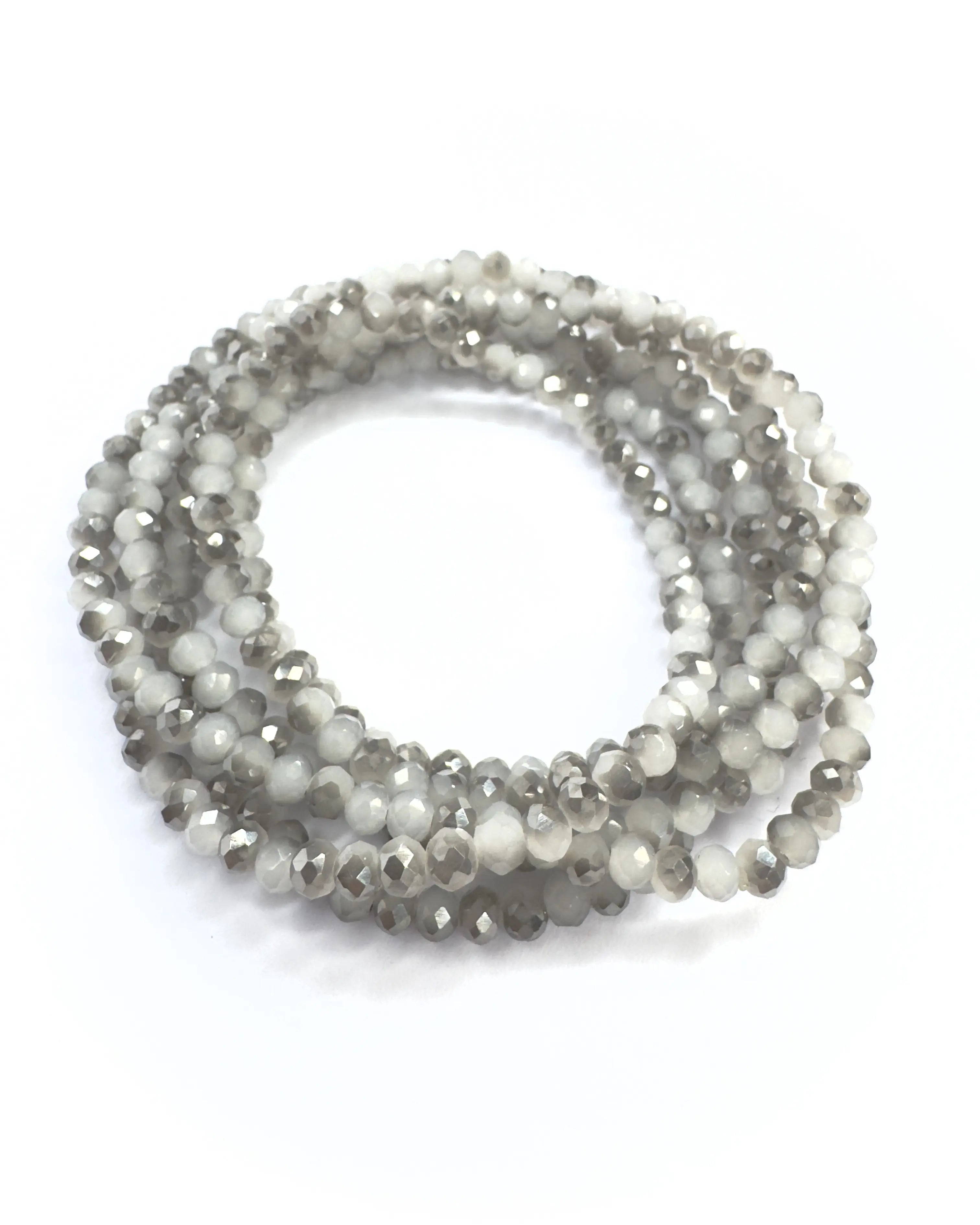 Collana lunga in vetro cristallo Essential