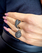 Anello strass Pluto