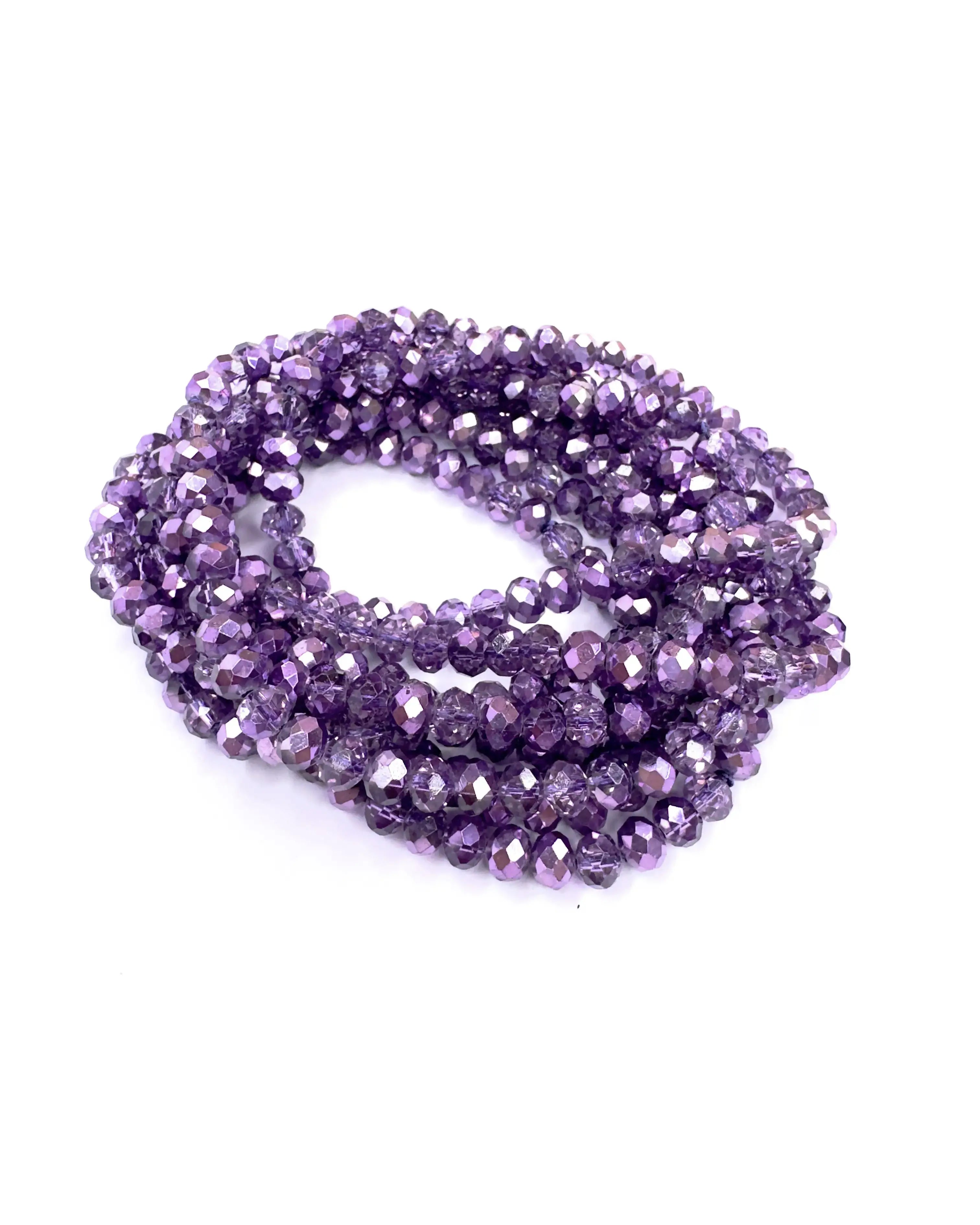 Collana Lunga in vetro cristallo Pure