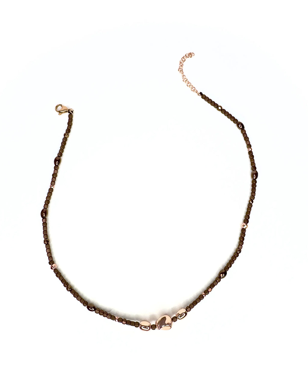 Collana Ematite Rosé