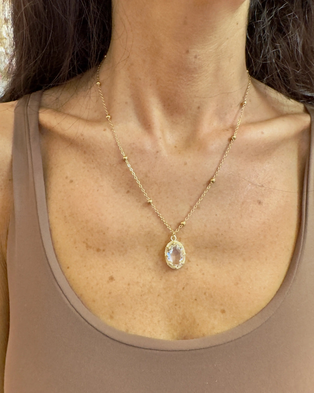 Collana pietra Rosario