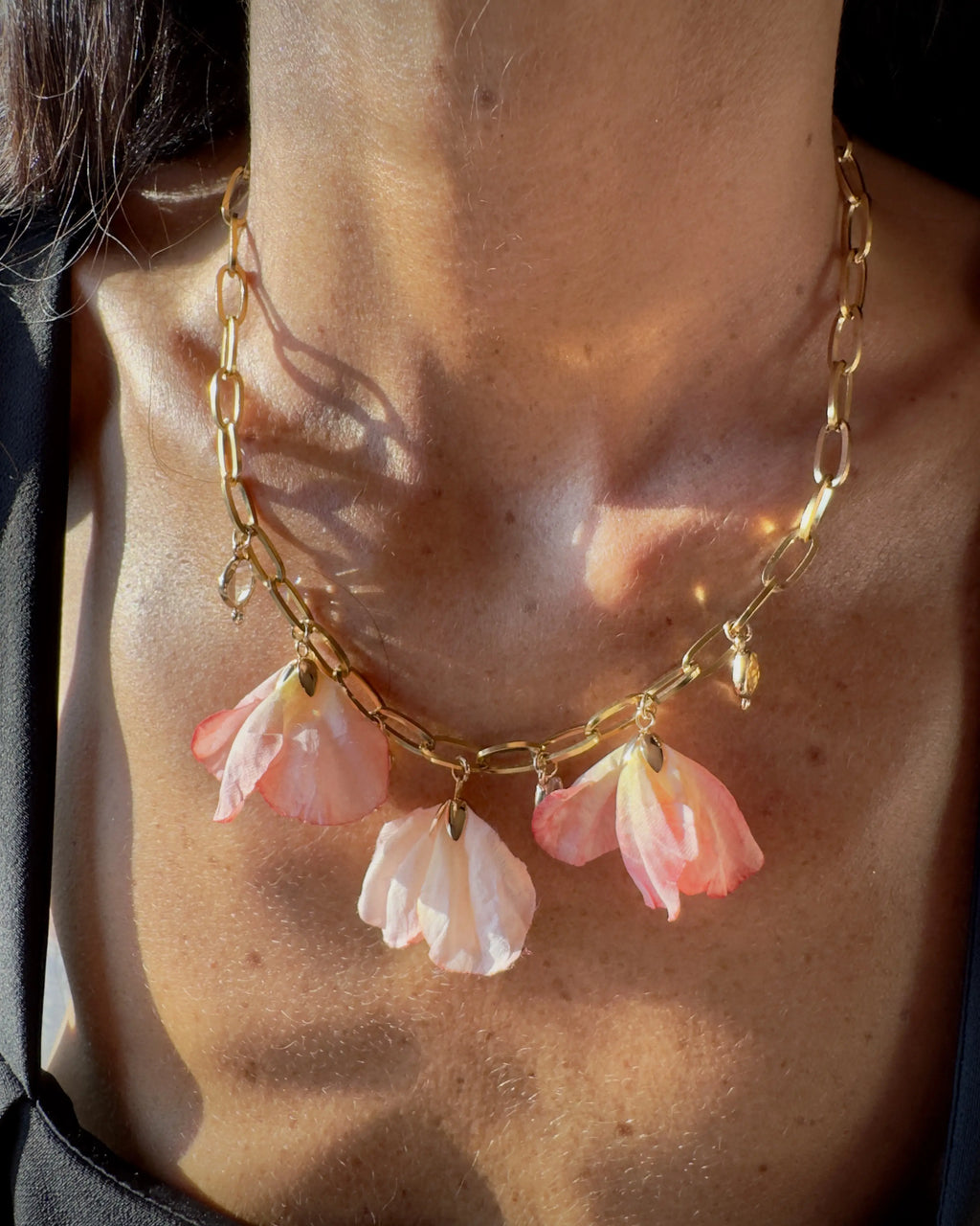 Collana Botanic riflessi di Petalo