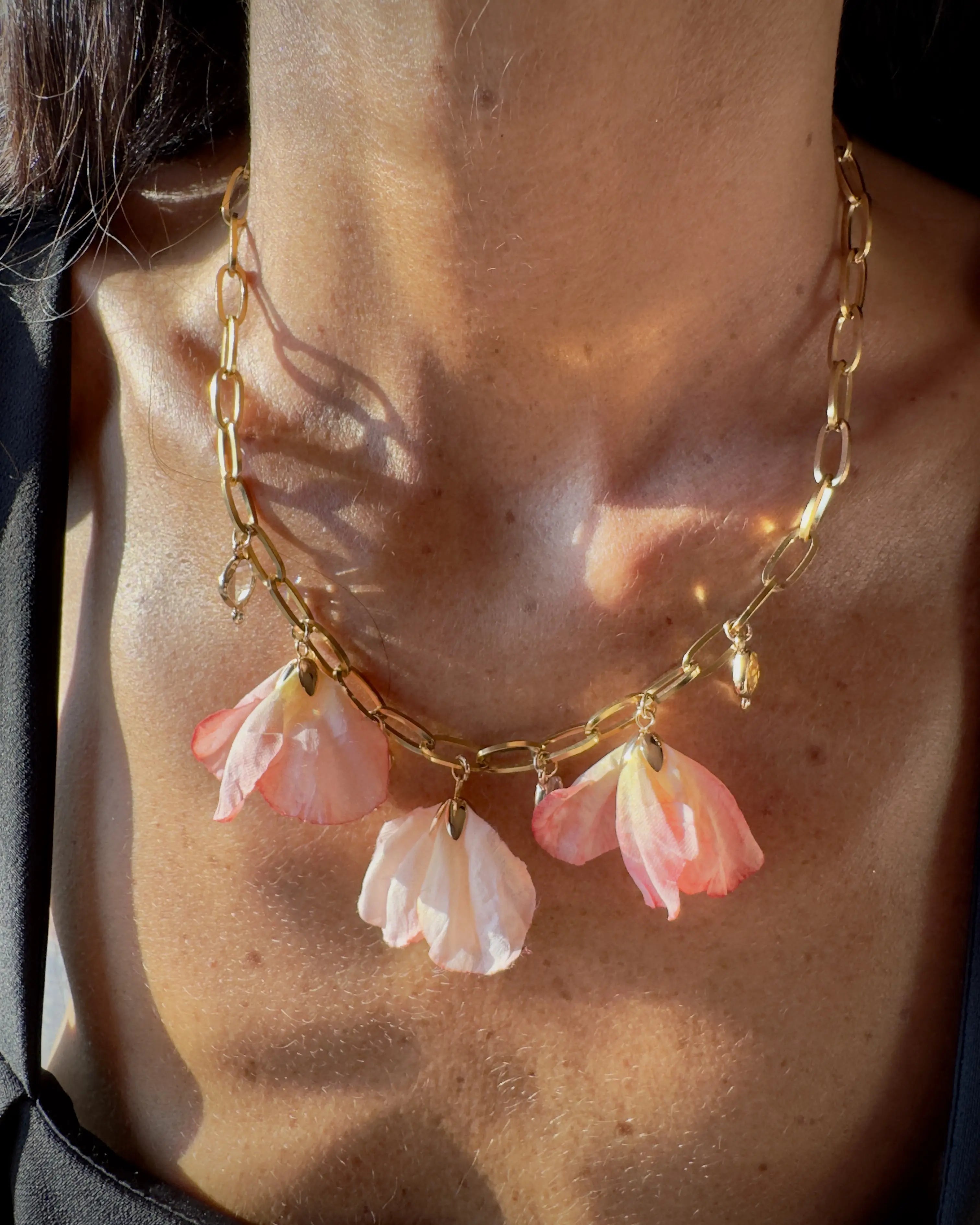 Collana Botanic riflessi di Petalo