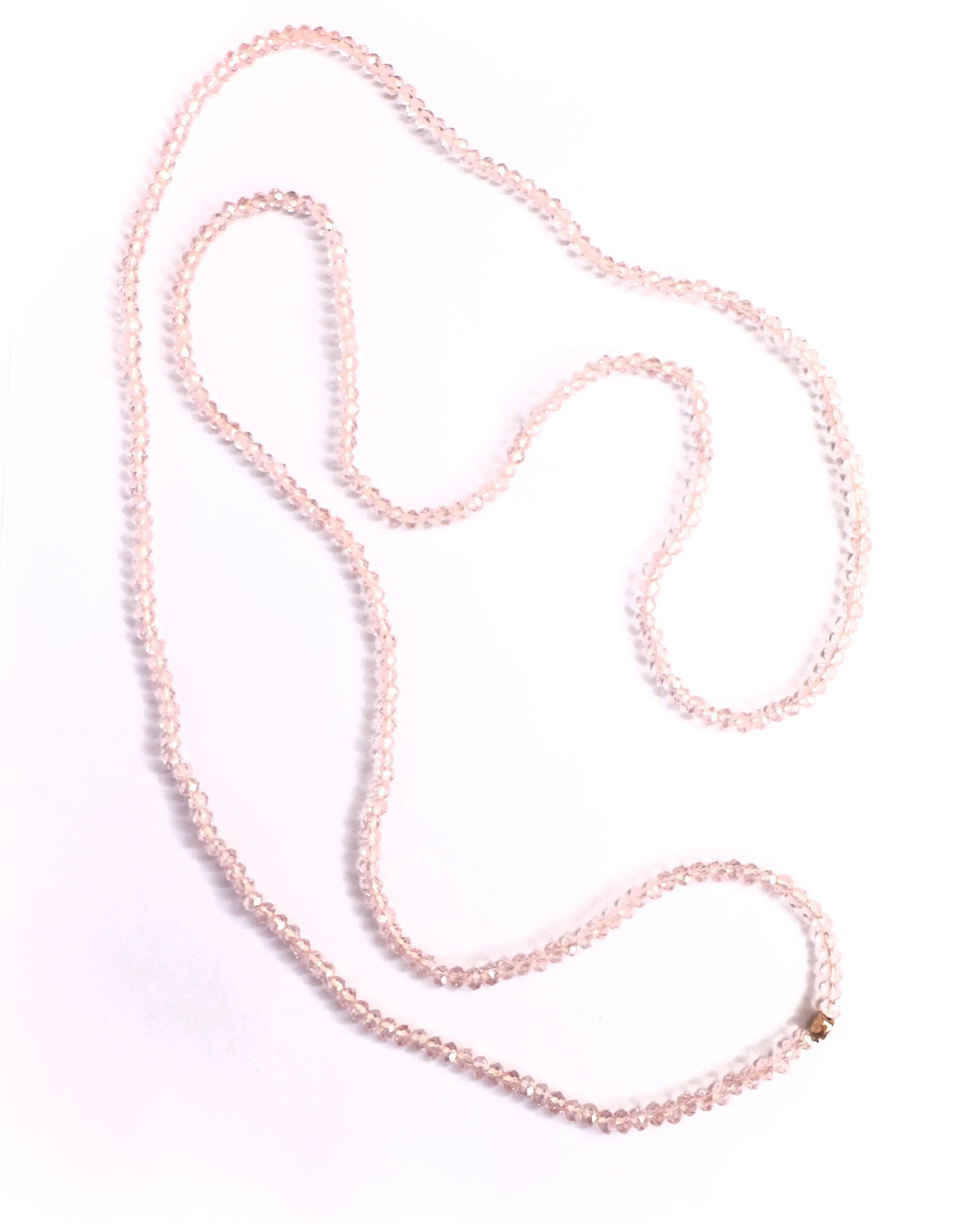 Collana lunga in vetro cristallo Essential