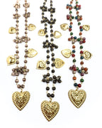 Collana Bisanzio Cuori Charms
