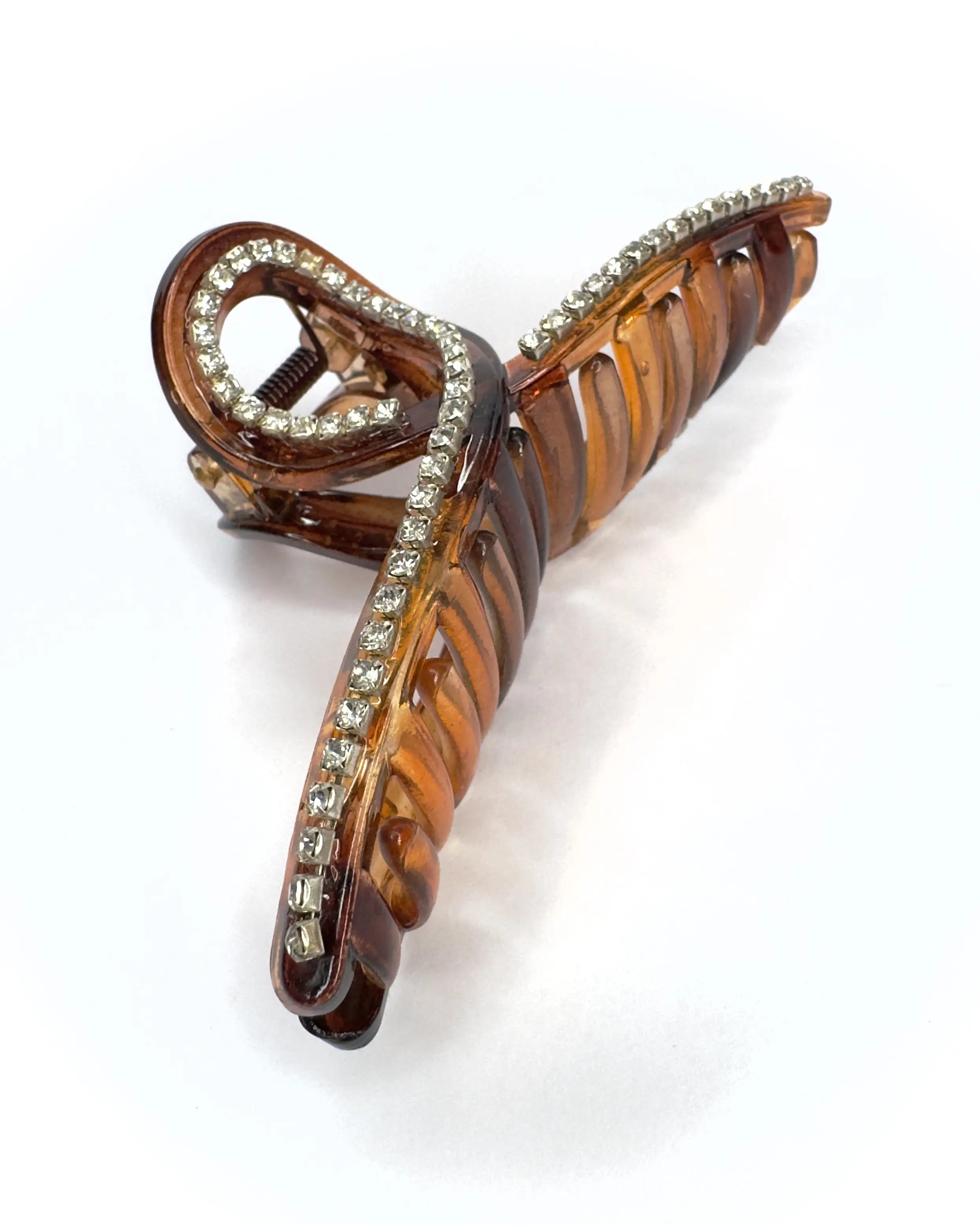Pinza nodo con strass