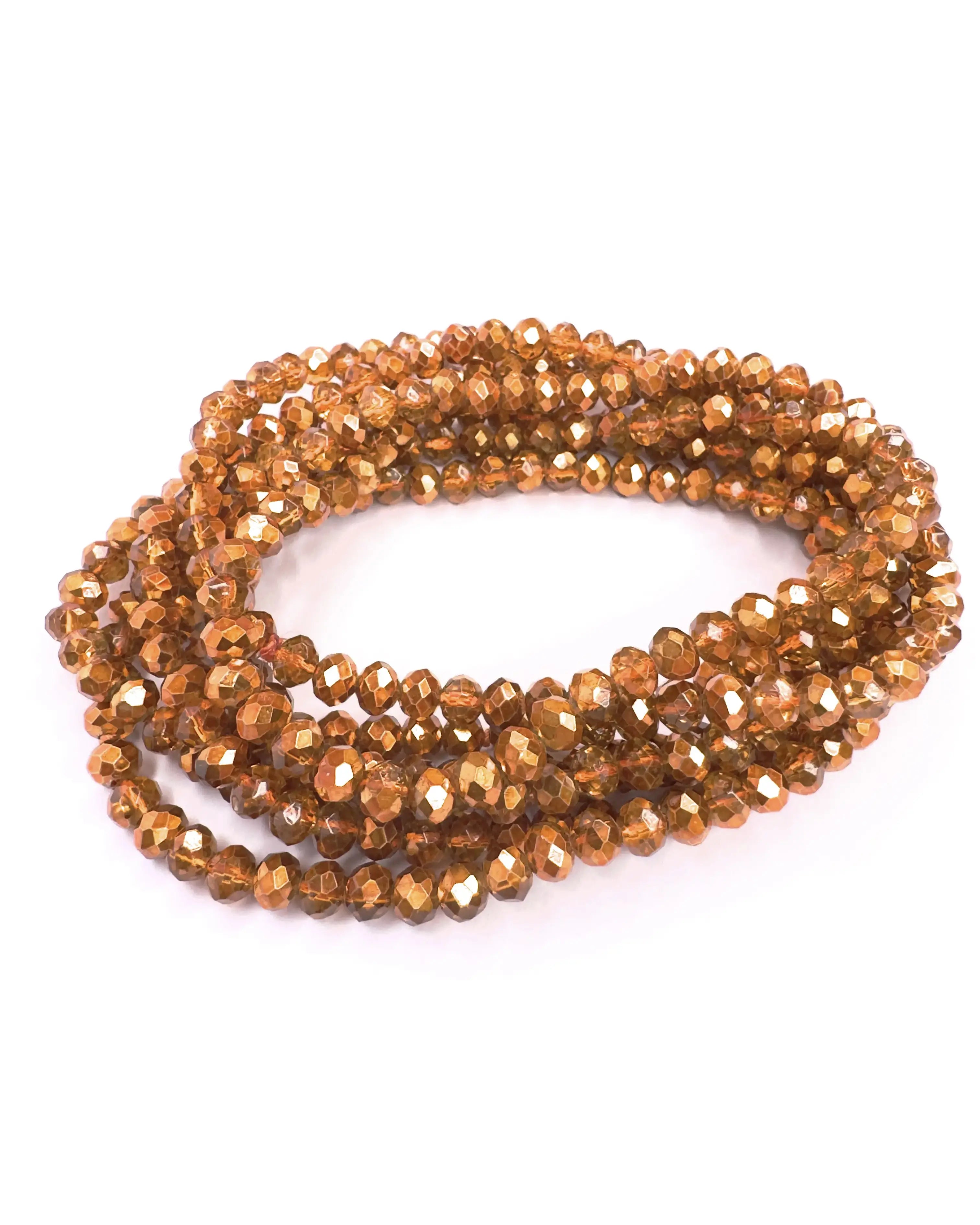 Collana Lunga in vetro cristallo Pure