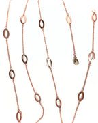 Collana lunga Ovalissima Rosé