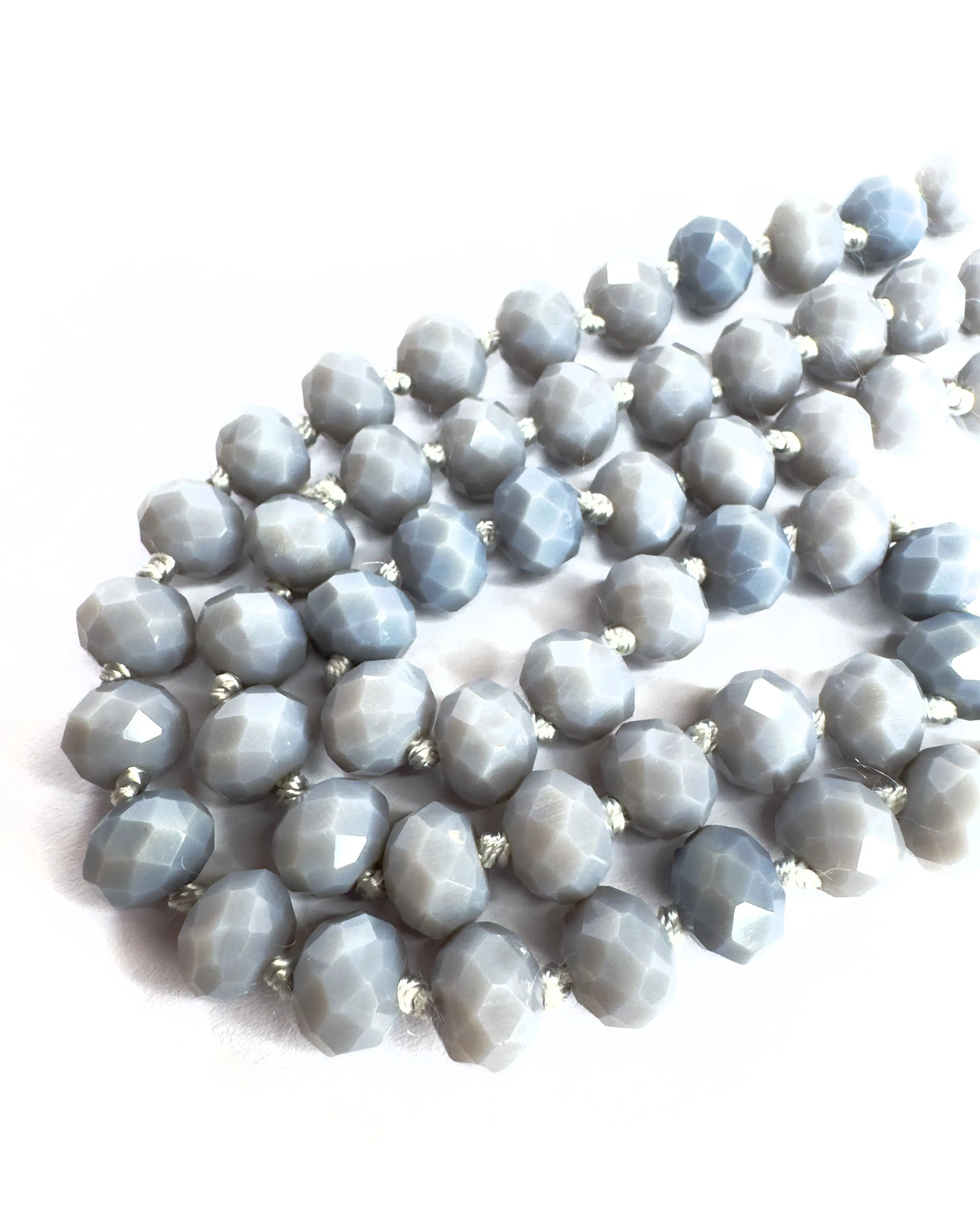 Collana lunga in vetro Cristallo