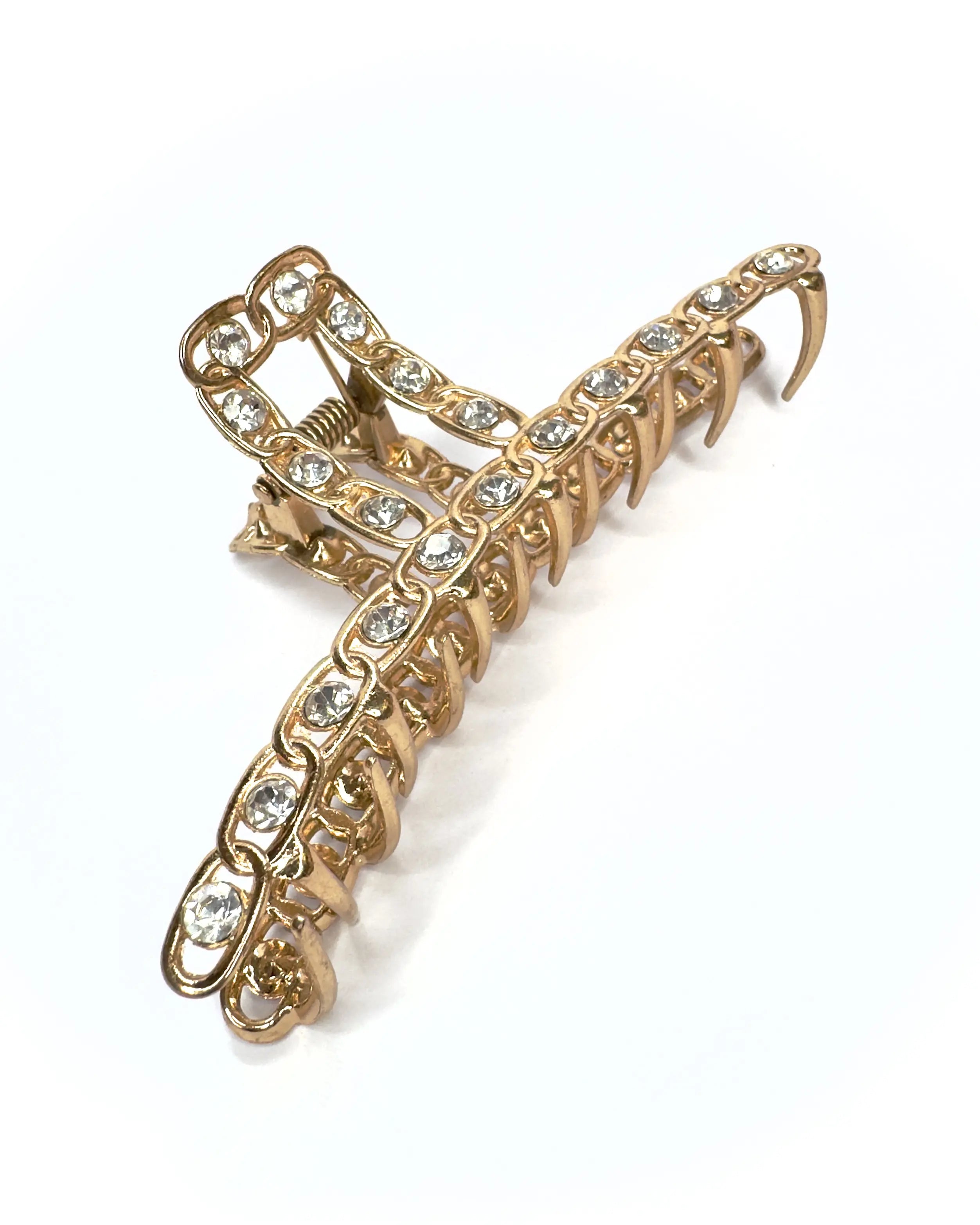 Pinza Liberty lunga strass