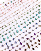 Collana girocollo pietrine chips