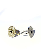 Anello Strass occhio portafortuna