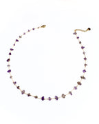 Collana girocollo pietrine chips