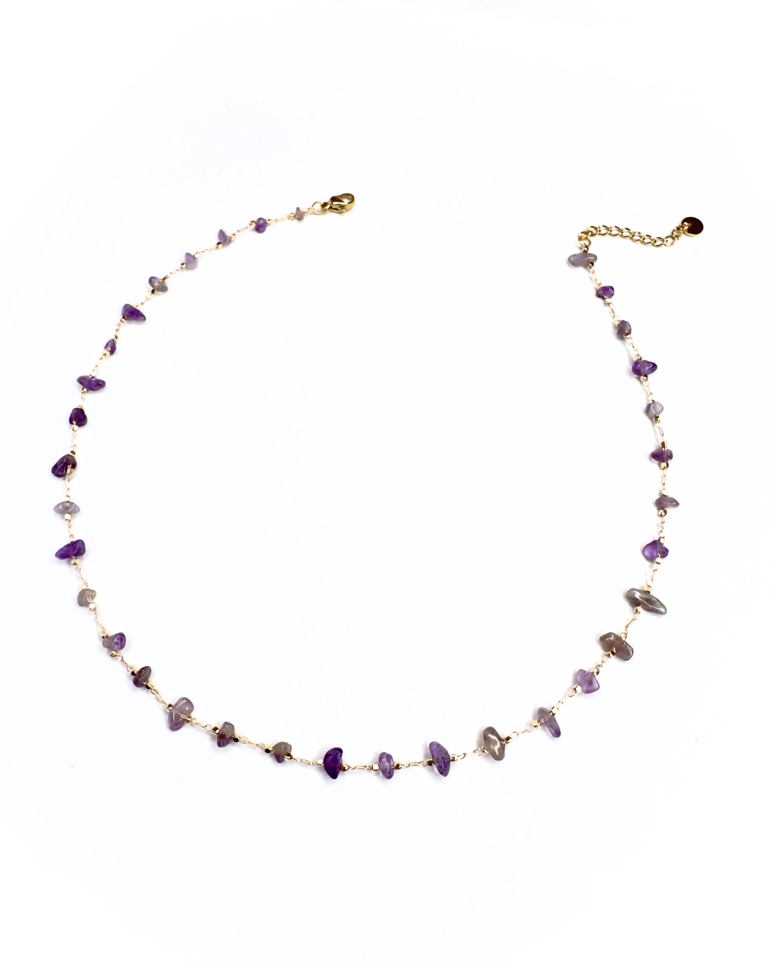 Collana girocollo pietrine chips