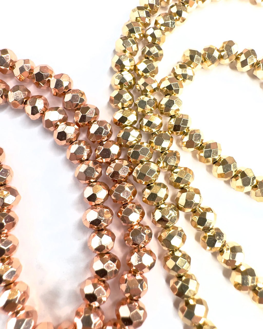 Collana brillante cangiante