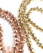 Collana brillante cangiante