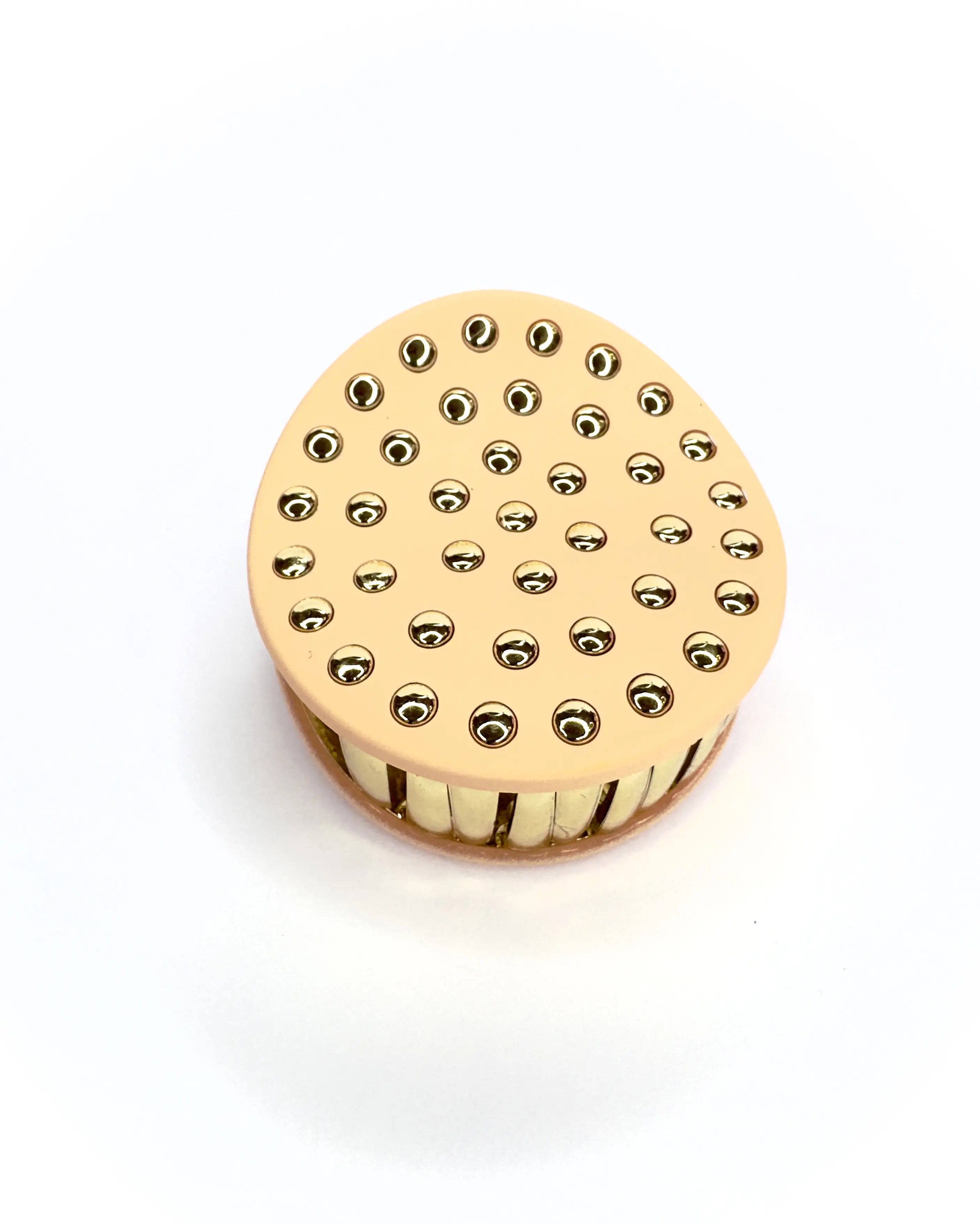 Pinza tonda con borchie