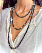 Collana Lunga in vetro cristallo Pure