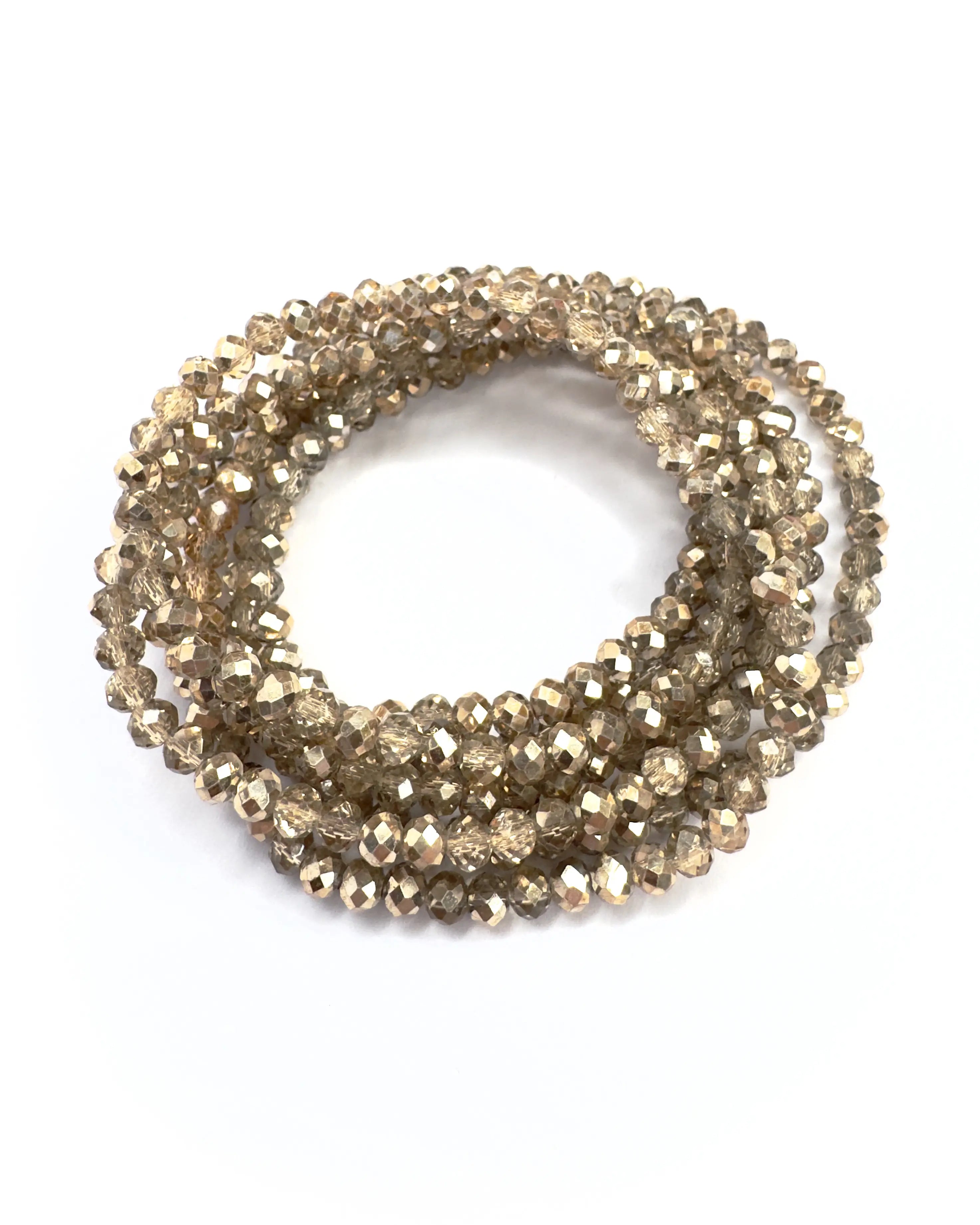Collana lunga in vetro cristallo Essential