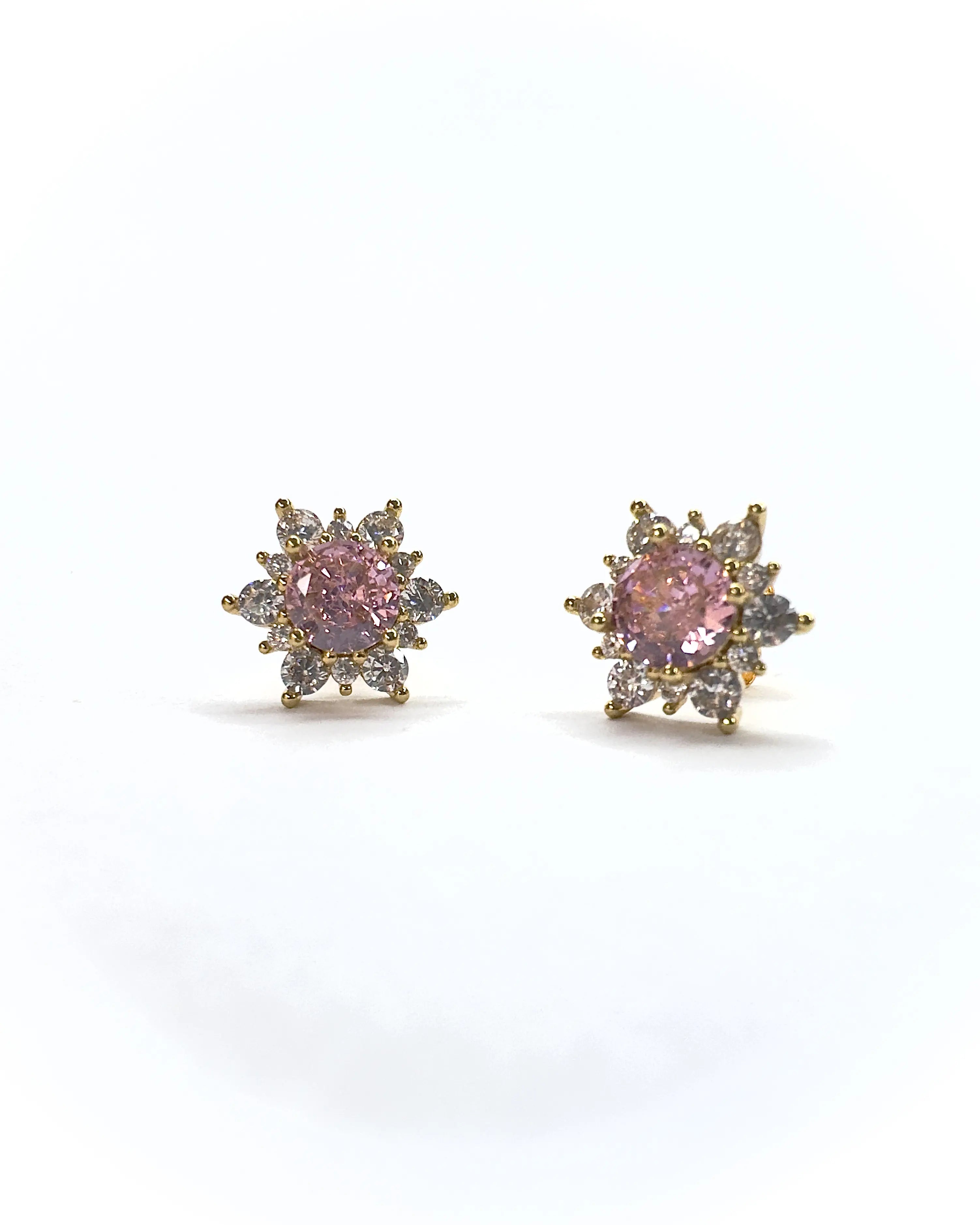 Orecchini a lobo Kate pietre gold