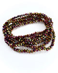 Collana lunga in vetro cristallo Essential