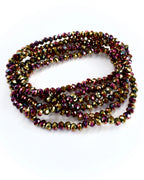 Collana lunga in vetro cristallo Essential